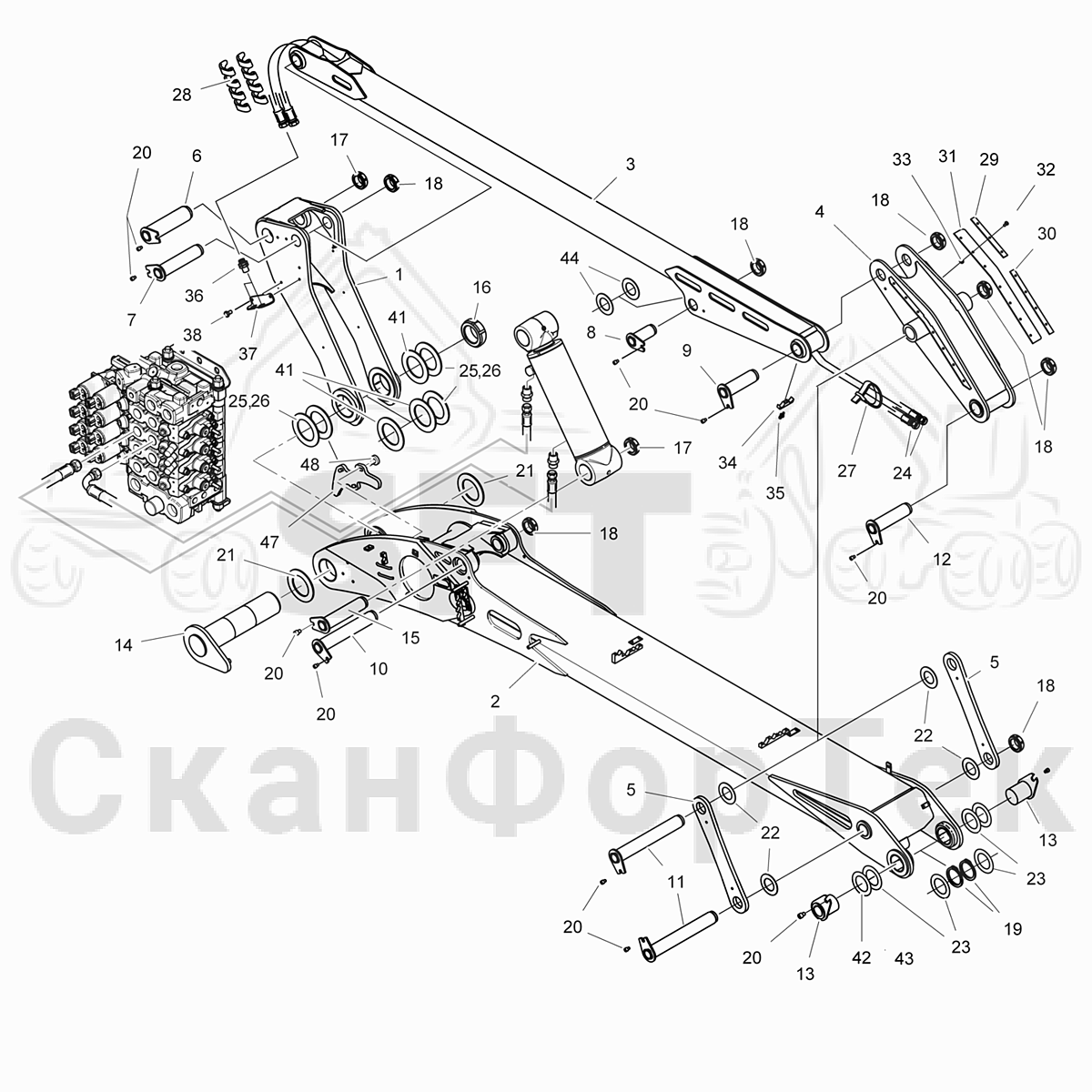 Основная стрела | СканФорТек