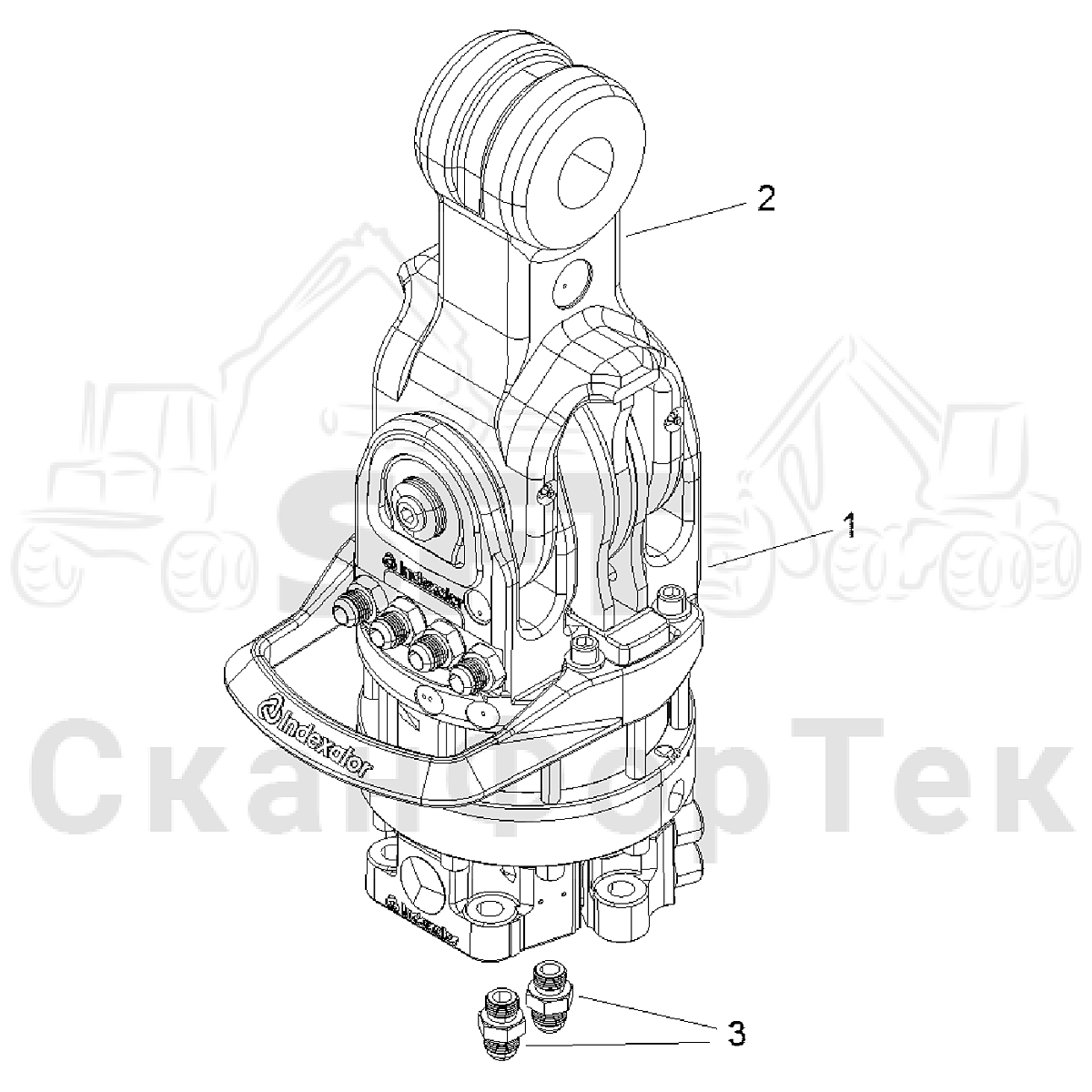 Поворотное устройство G 121-MPB1-80 | СканФорТек