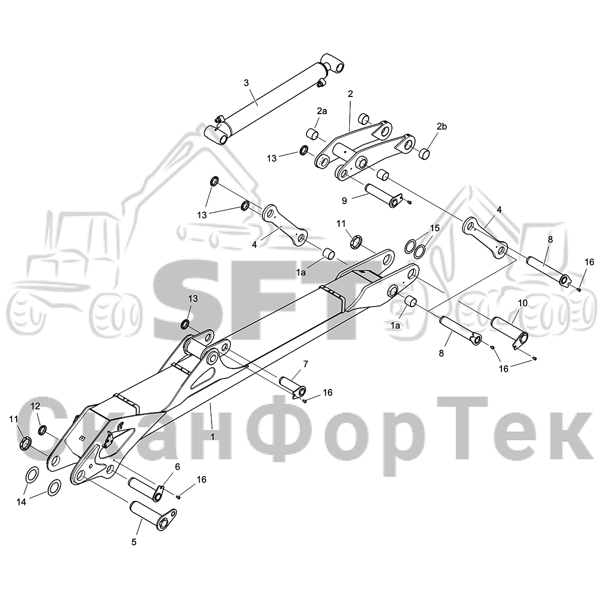 Основная стрела 8550011041- | СканФорТек