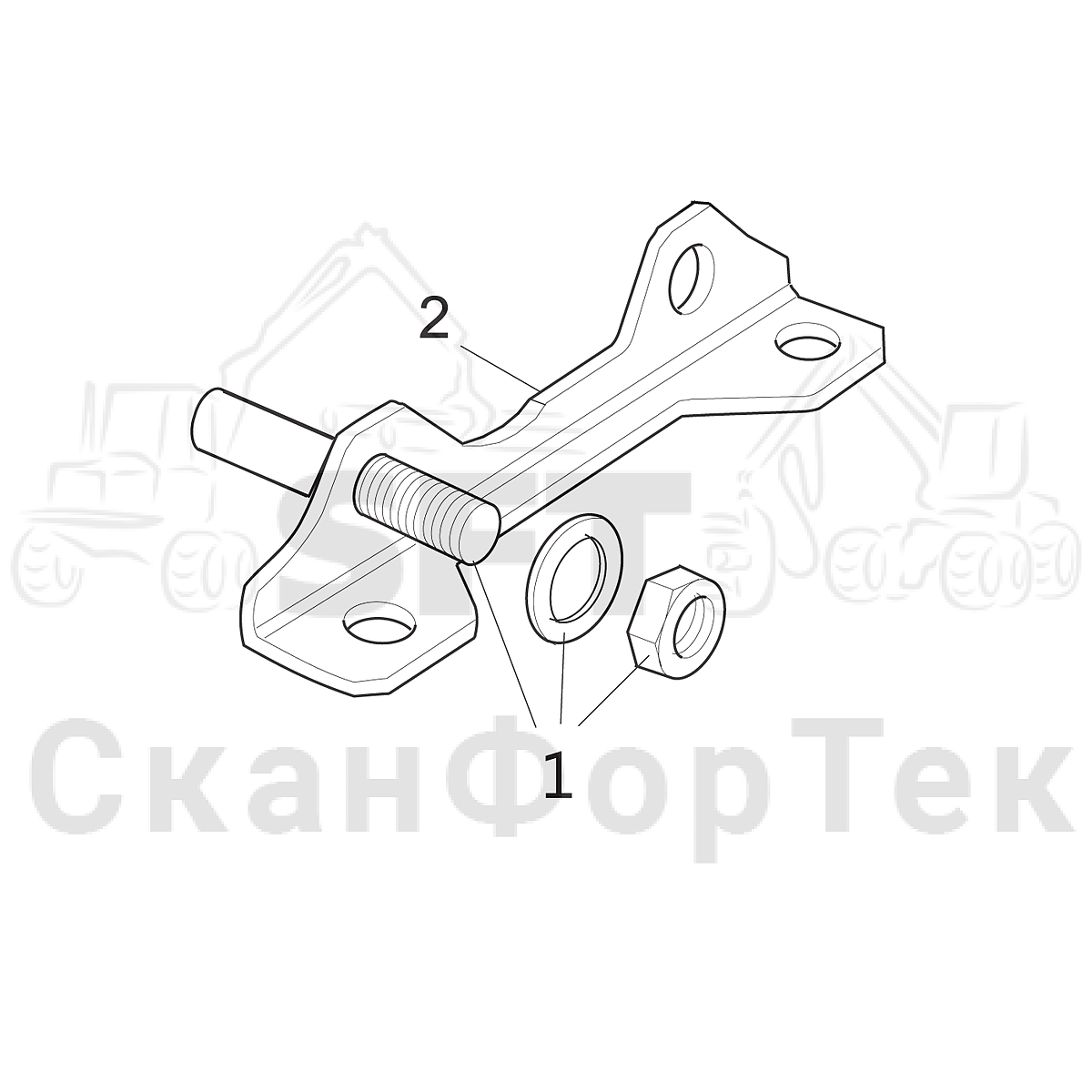 Торцевая плата K170 | СканФорТек