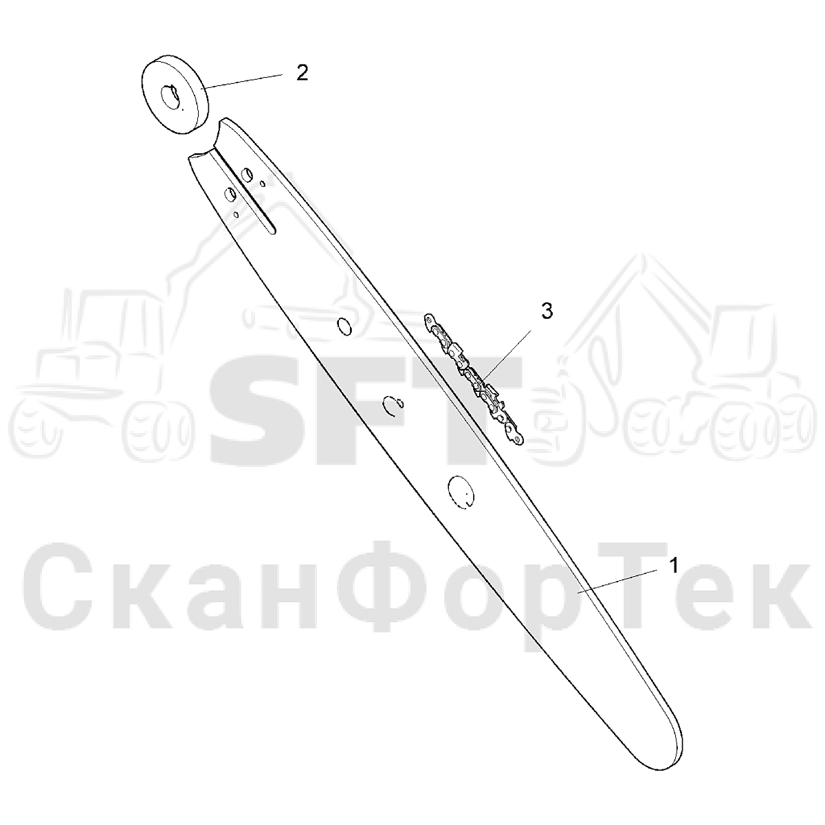 Стержень пилы | СканФорТек