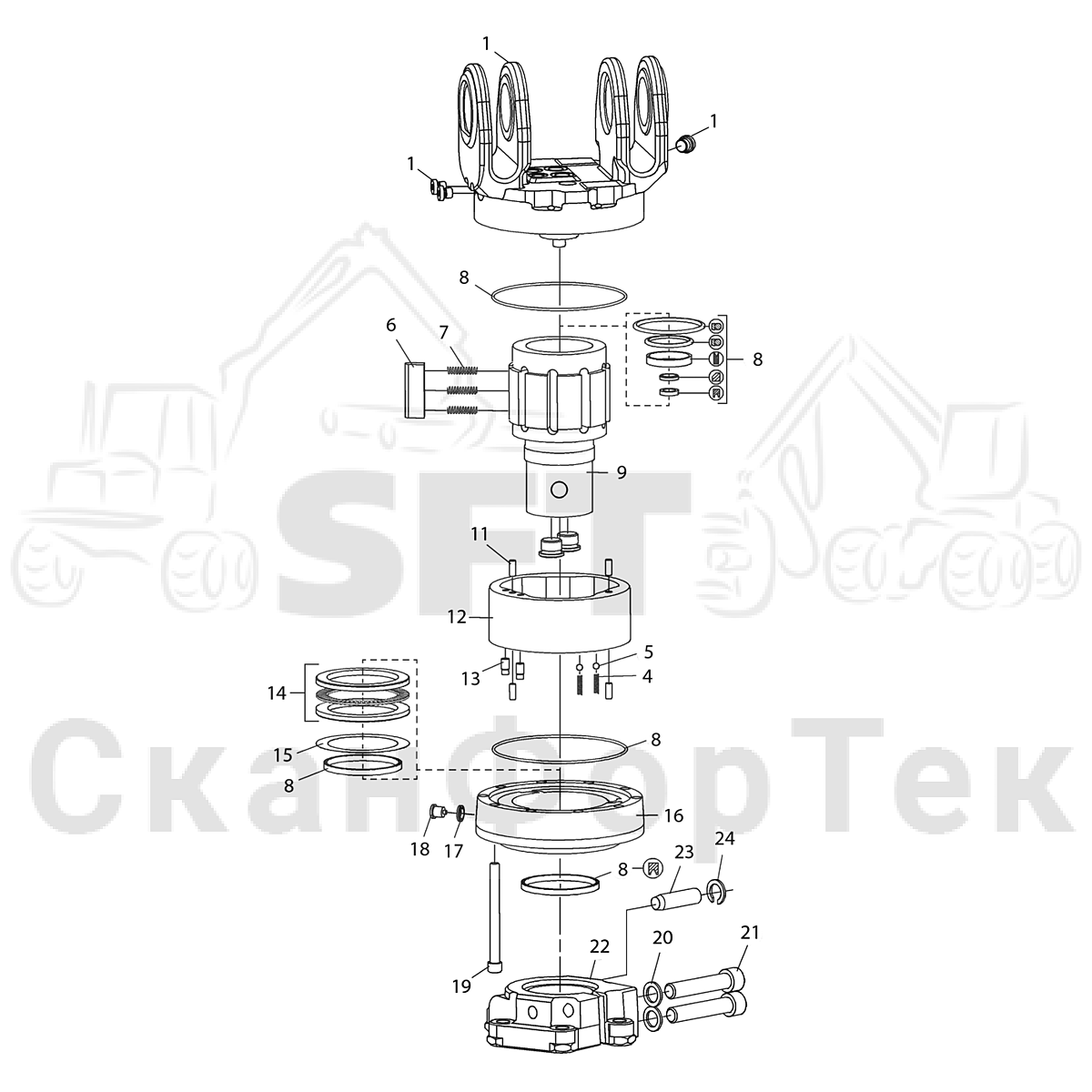 Rotator G 141 SemiProtec | СканФорТек