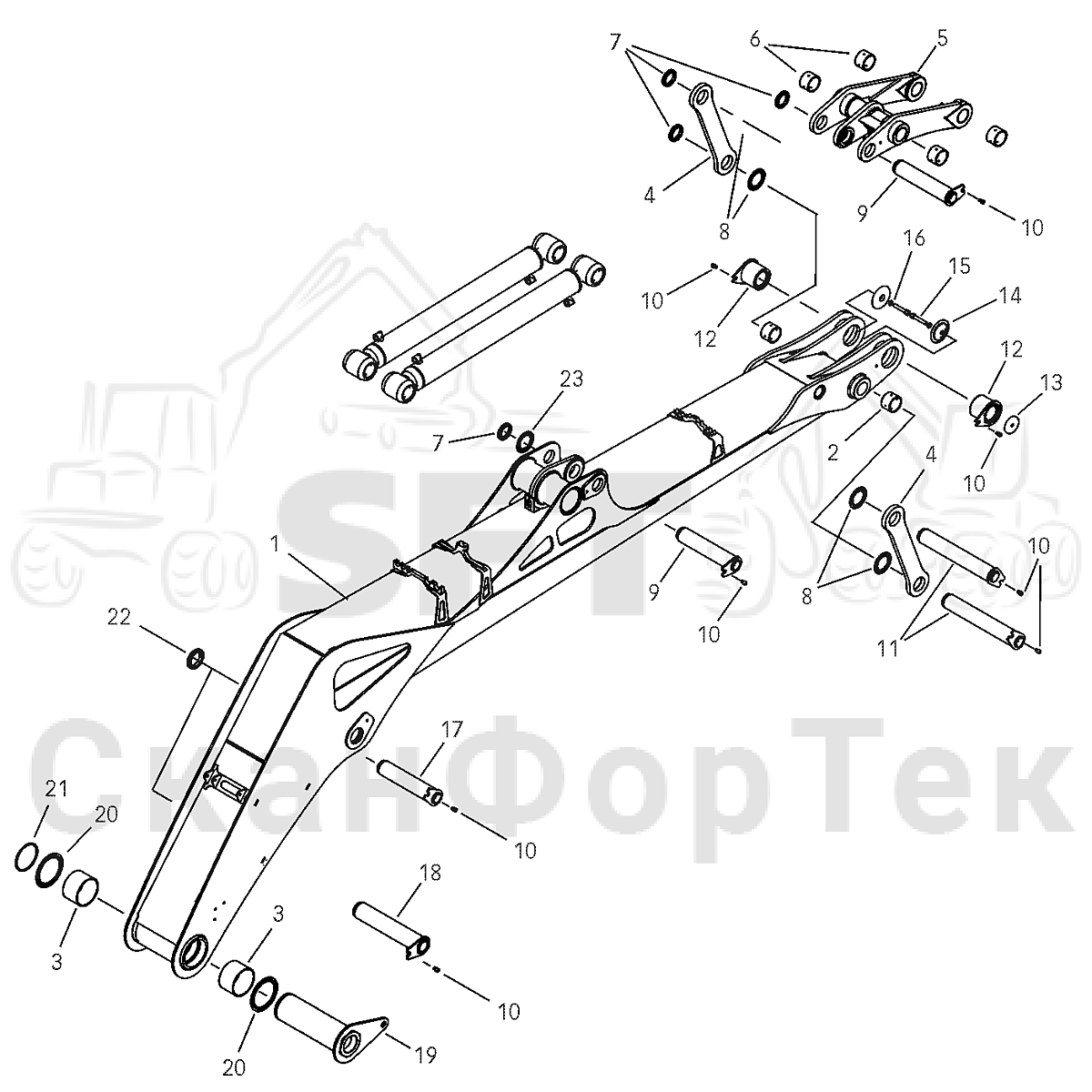 Основная стрела сер. 40566- | СканФорТек