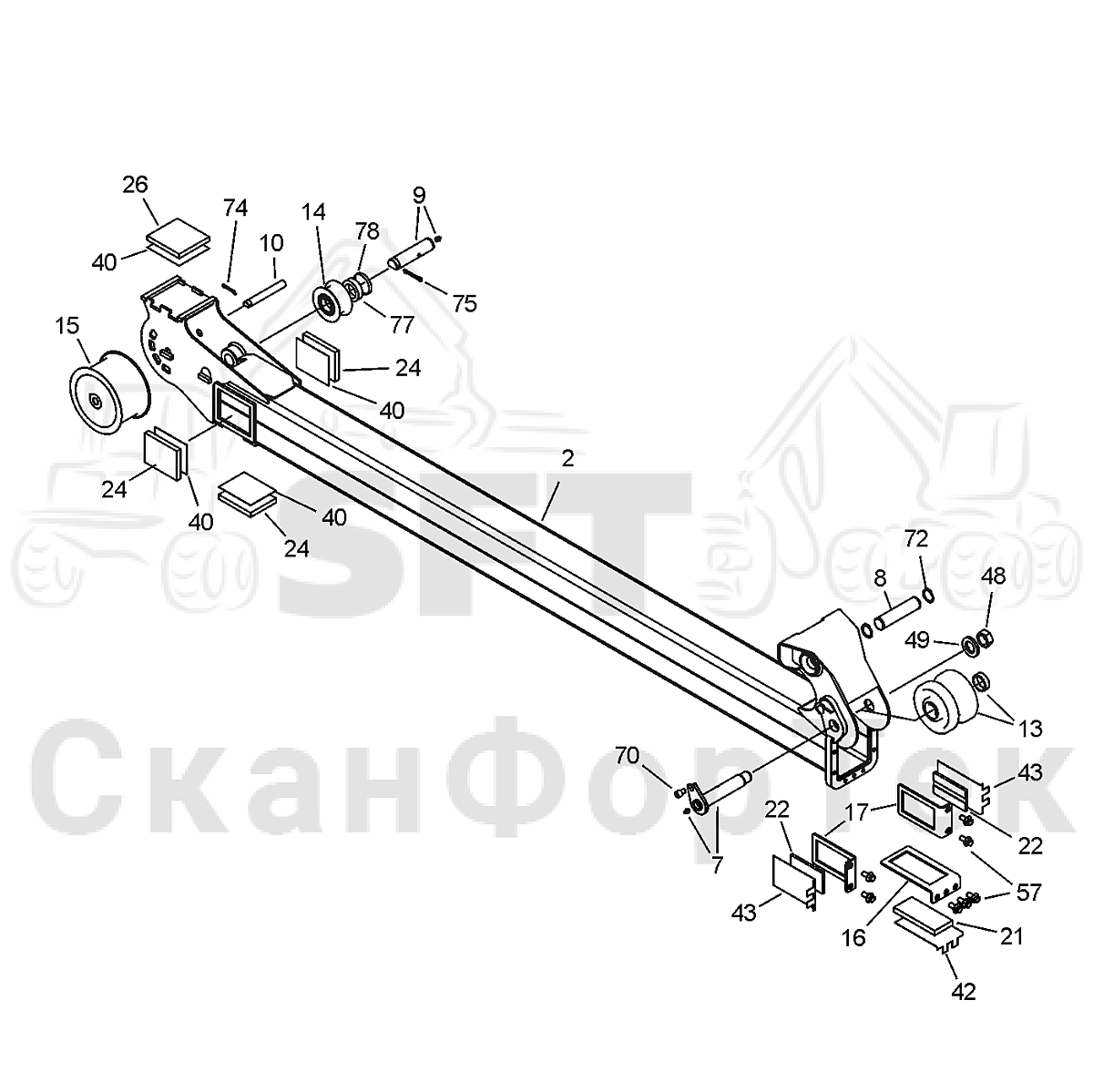 Стрела, промежуточная | СканФорТек