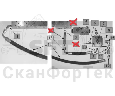Схема: Предохранительный клапан