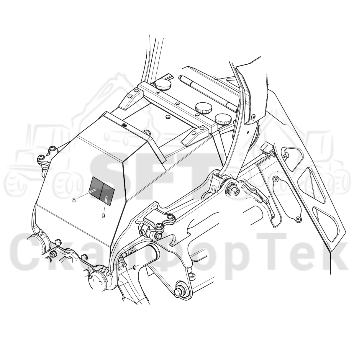 Схема: Бирки Франция