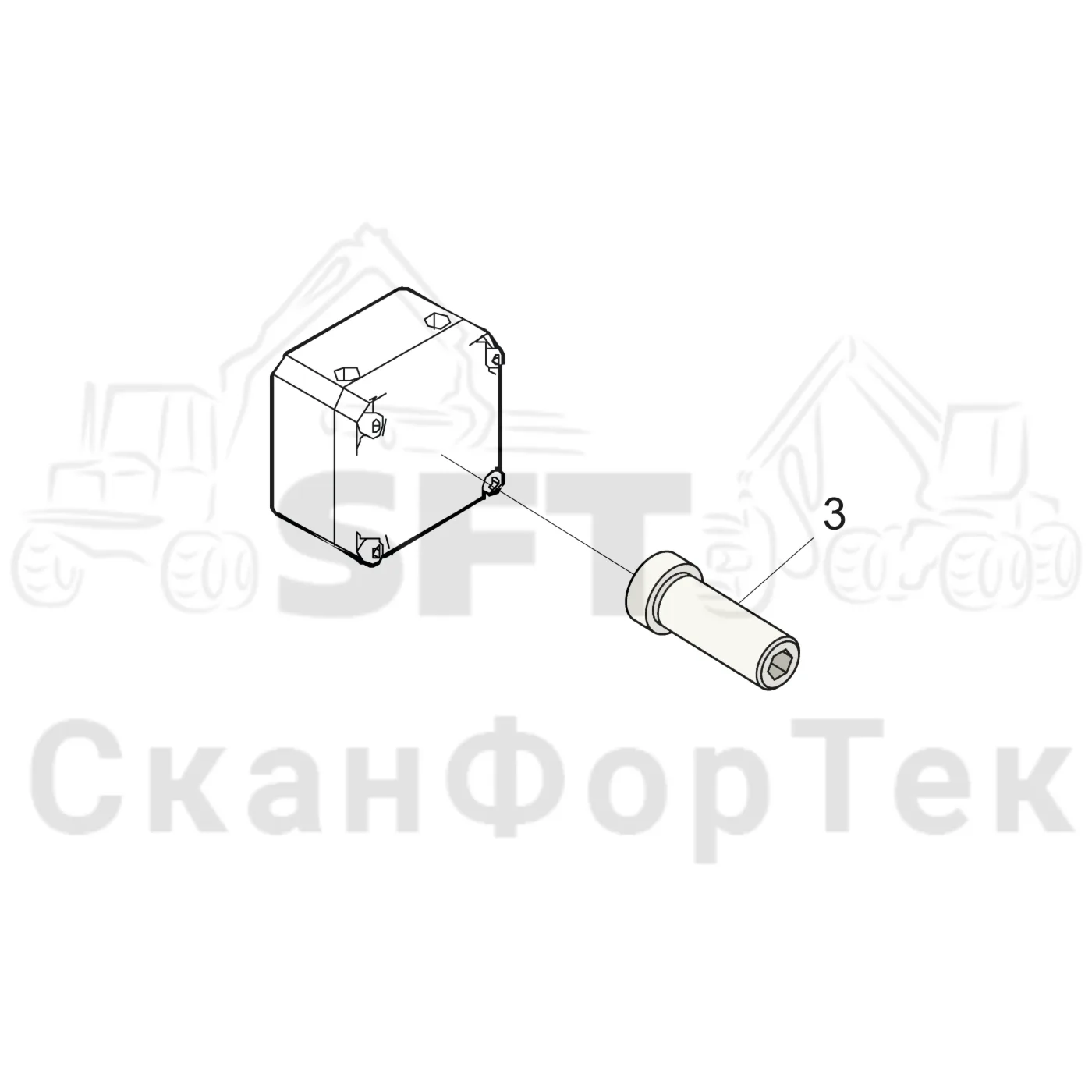 Схема: Датчик 3132019079- · Стрела,​ наружная 11m