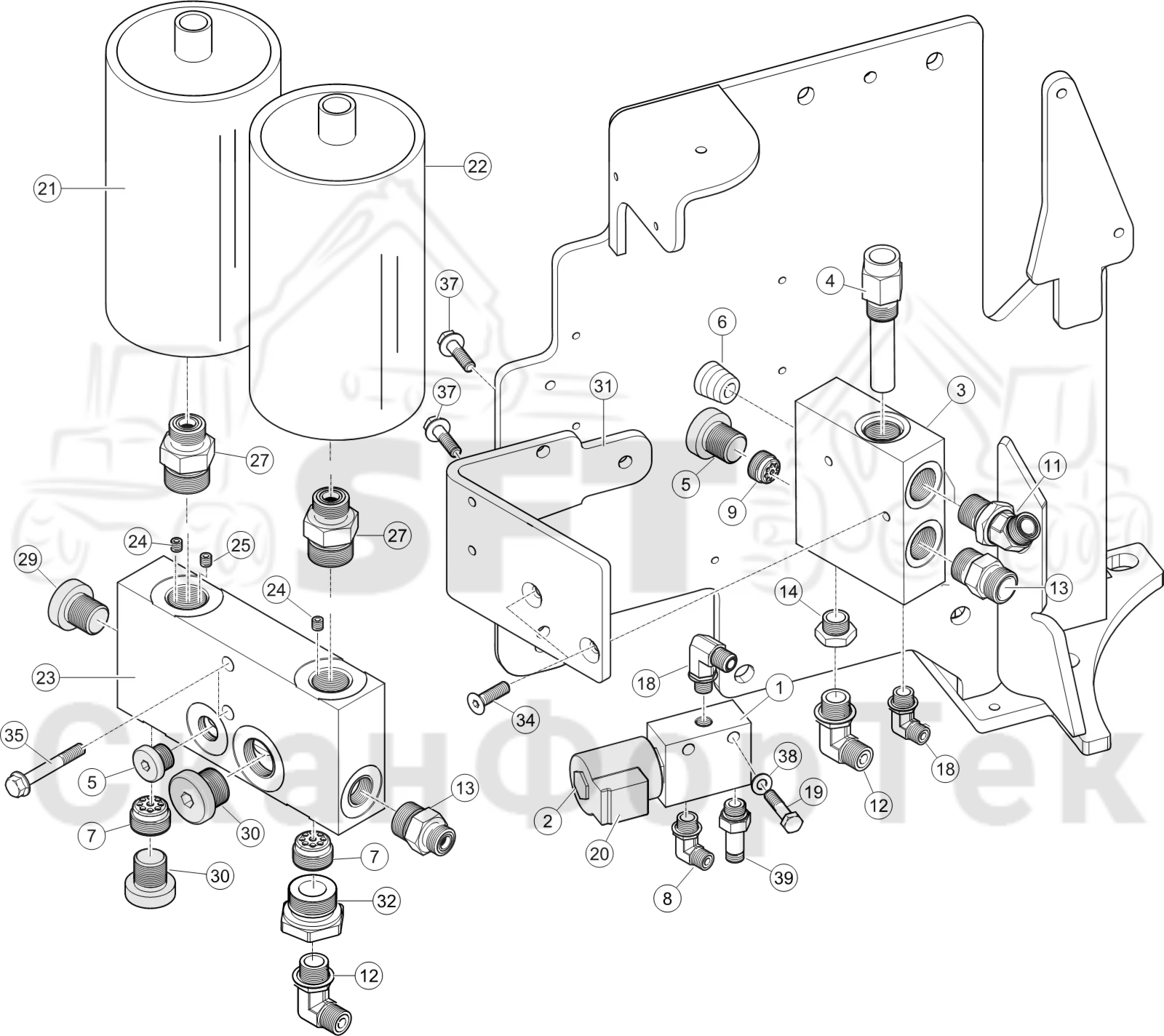 Схема: EVC Клапан