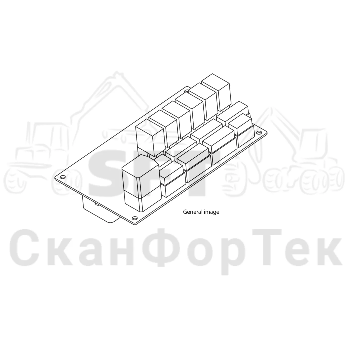 Схема: Держатель предохранителя