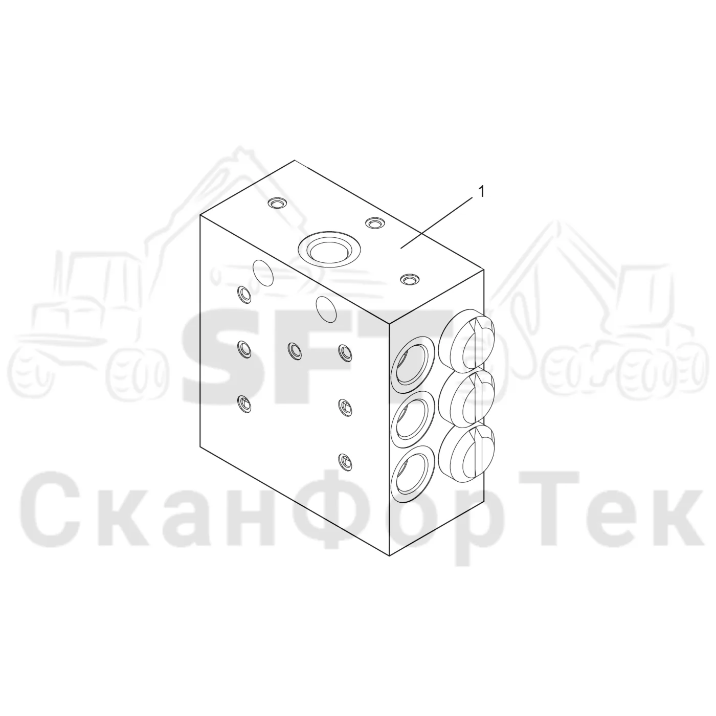 Схема: Коллектор для смазки
