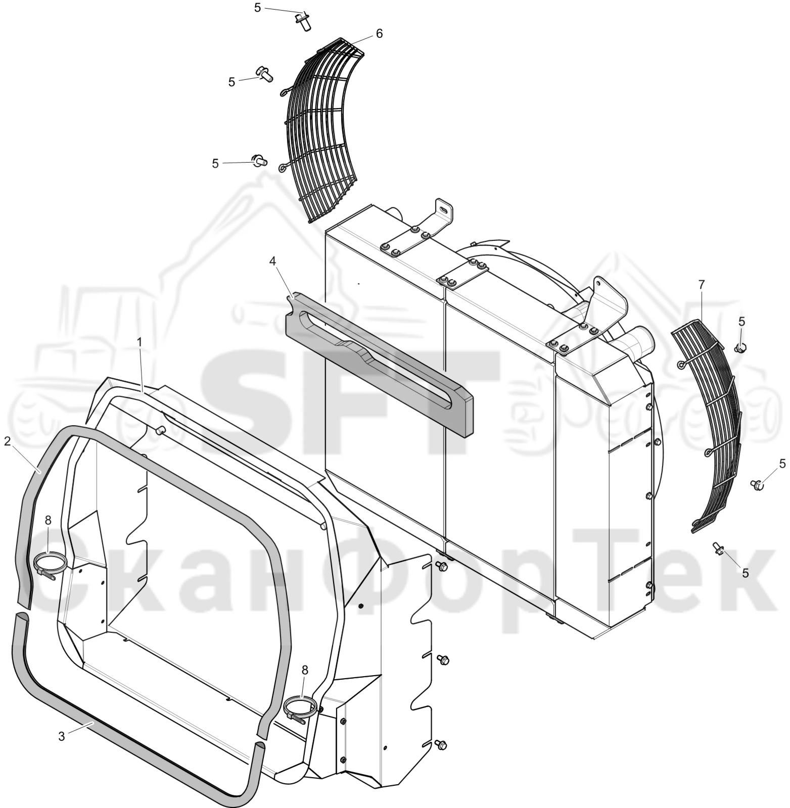 Схема: защита 9013050431-