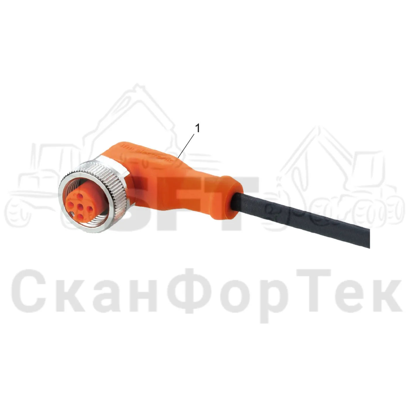 Схема: Сборочный комплект Smart Crane 10m · Разъем,​ Проводка W195