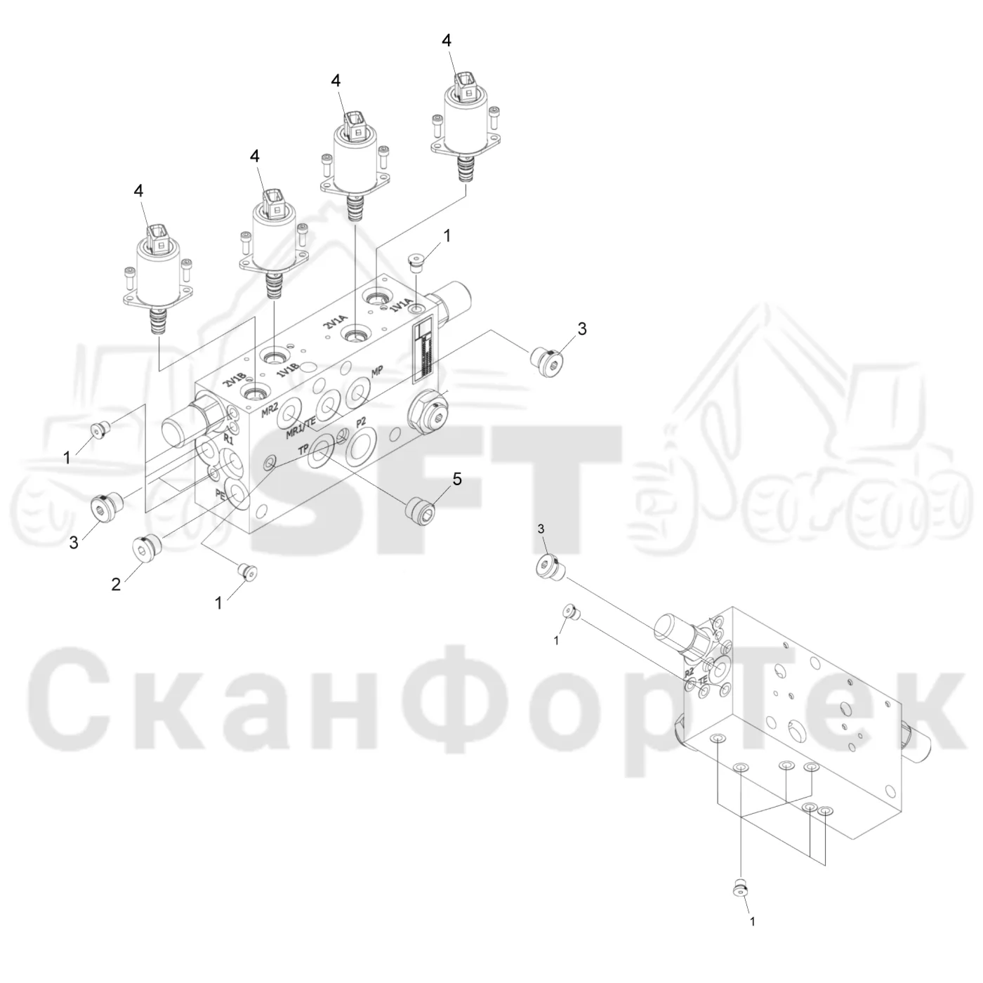 Схема: SBW110 End