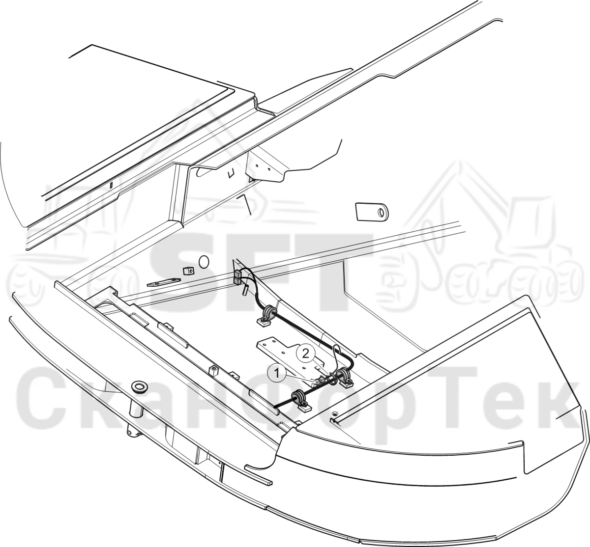 Схема: Комплект электрооборудования