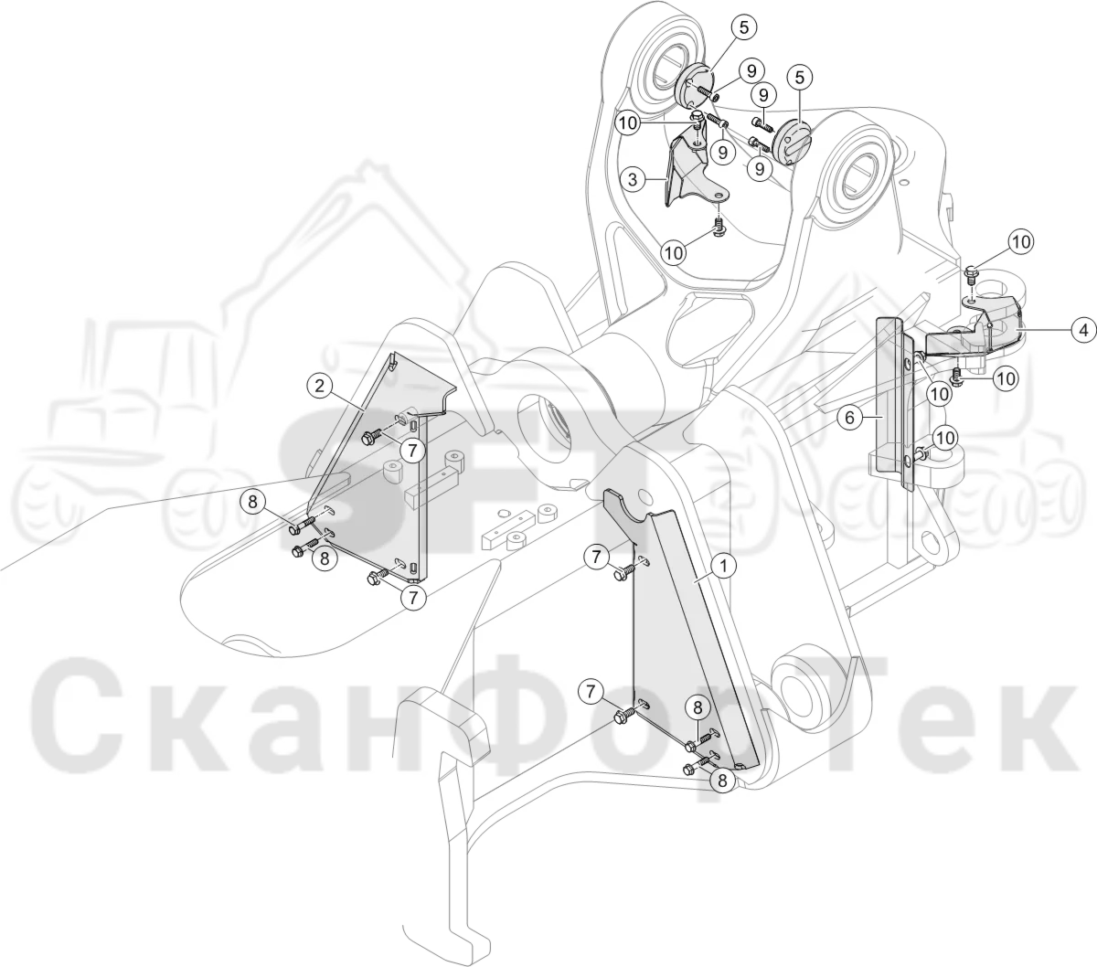 Схема: защита