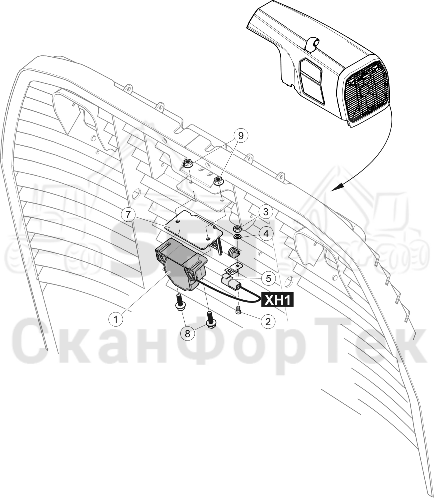 Схема: Зуммер