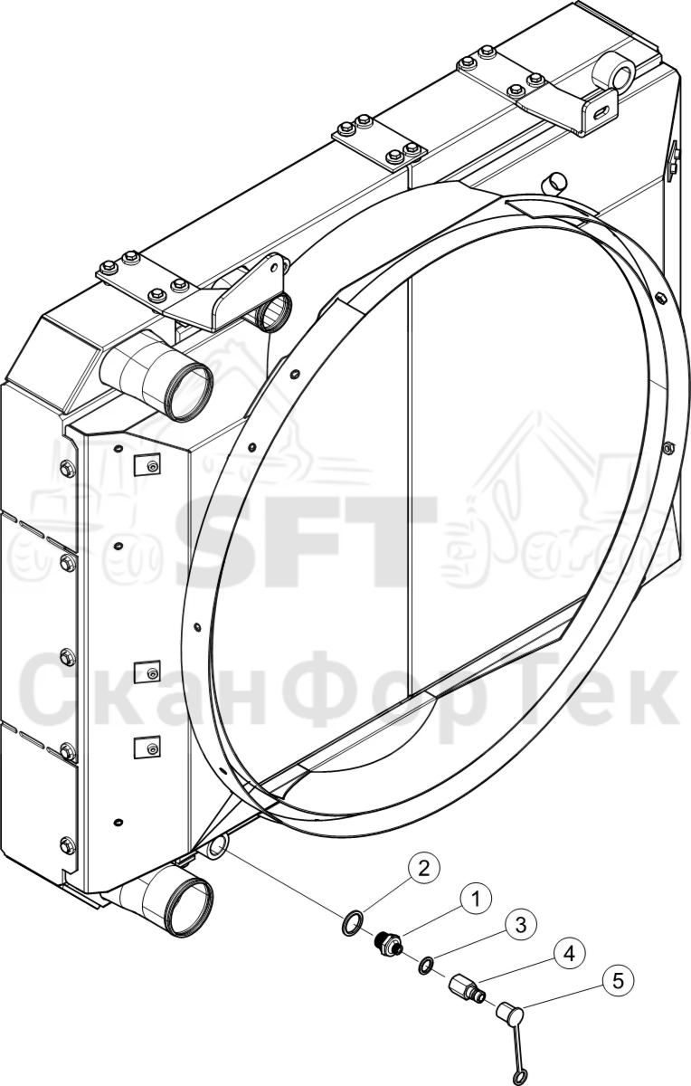 Схема: Быстросъемная муфта