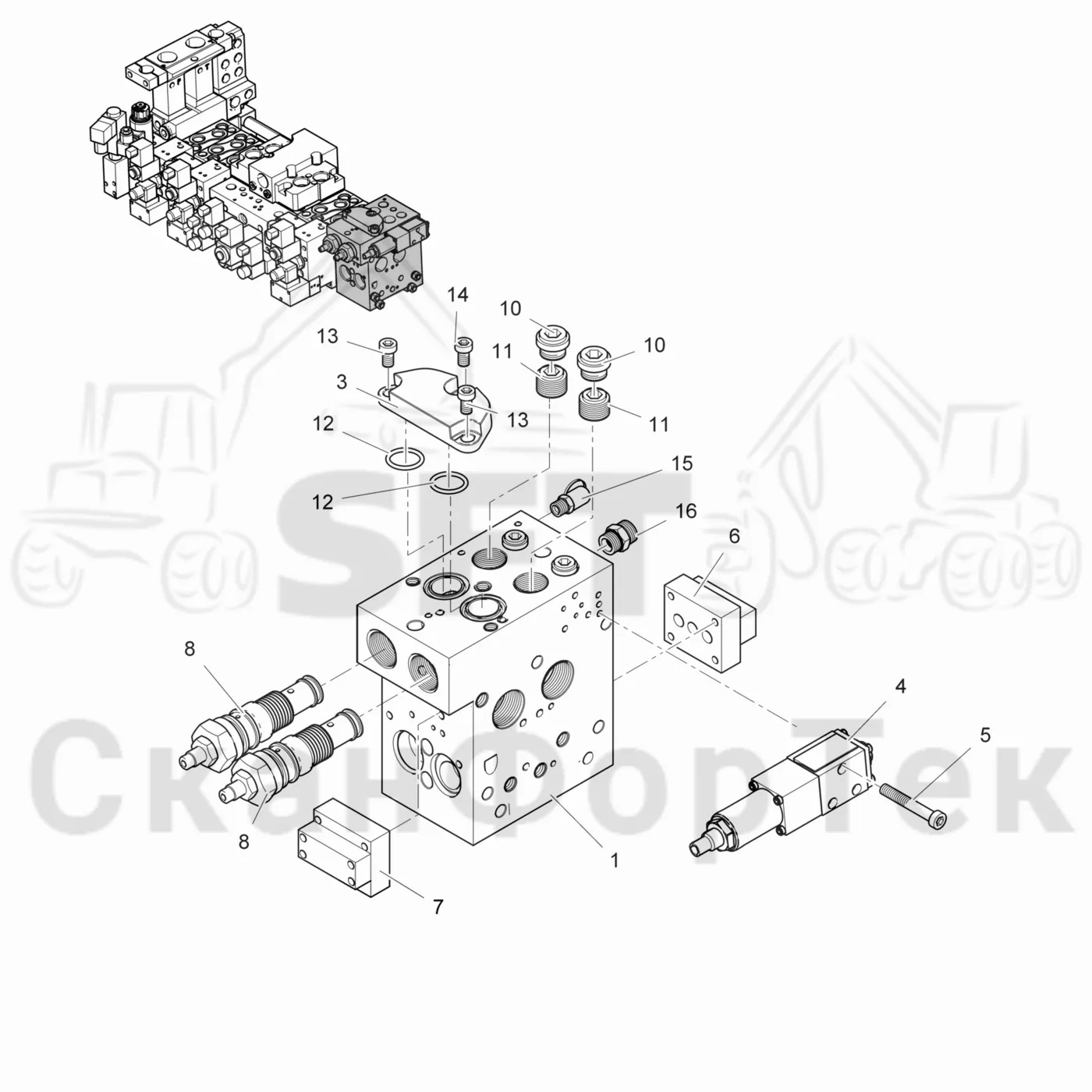 Схема: Maxi Head Control System