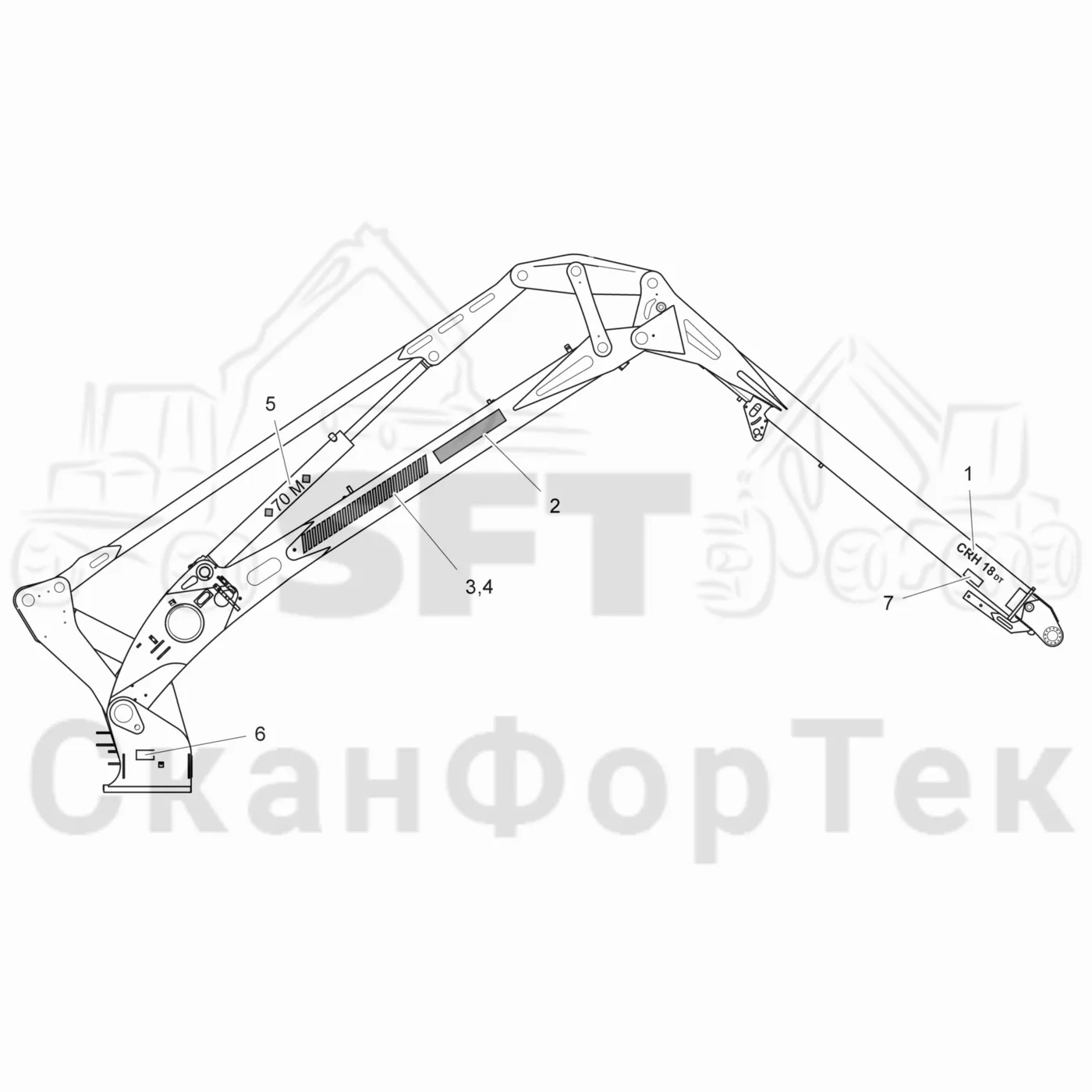 Схема: Комплект бирок