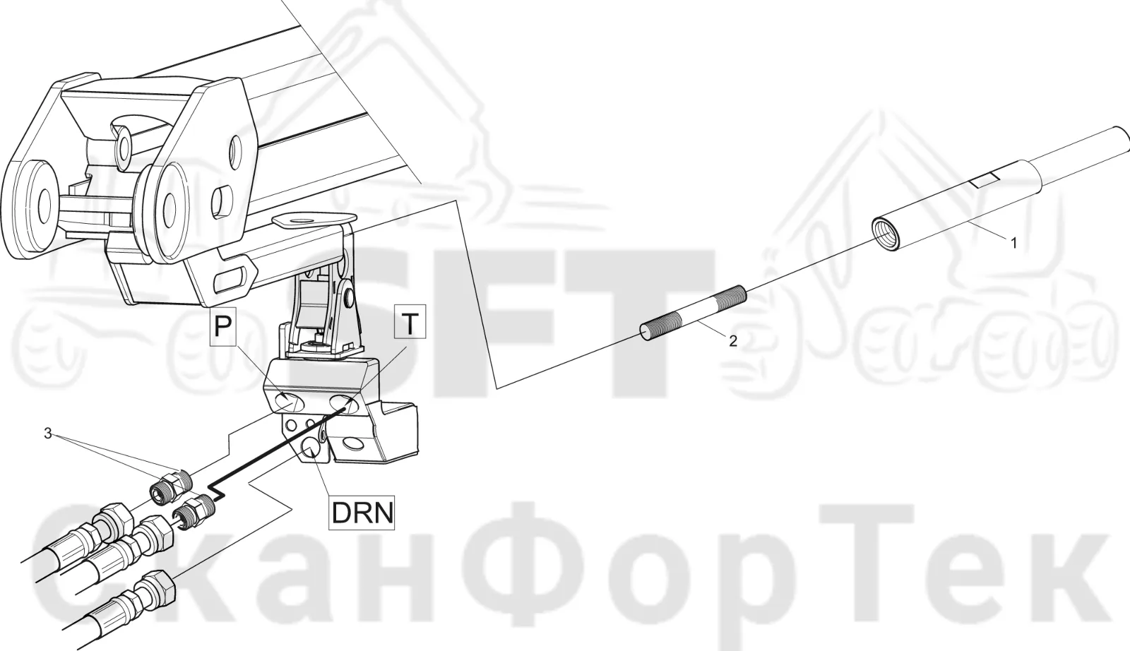 Схема: Сборочный комплект CRH24