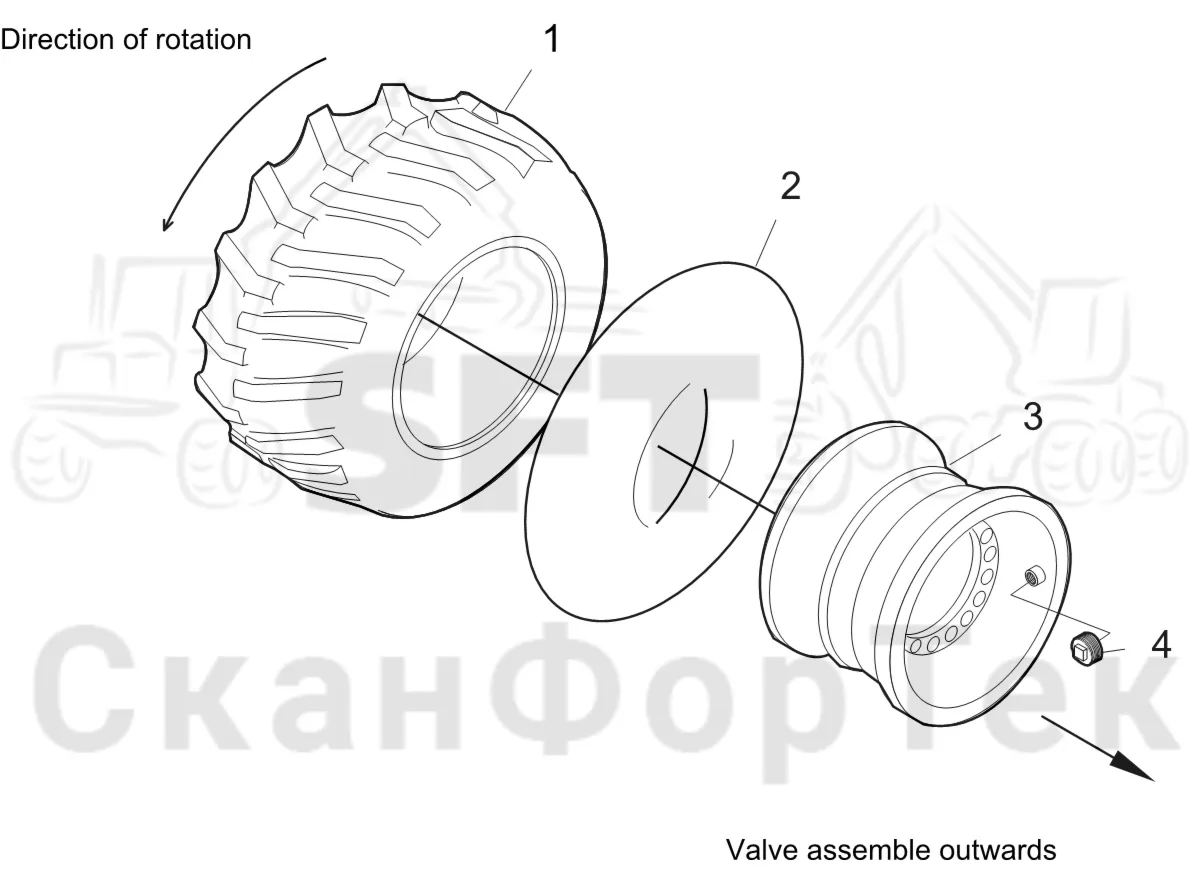 Схема: Trelleborg 710/45-26,​5 168A8 T480