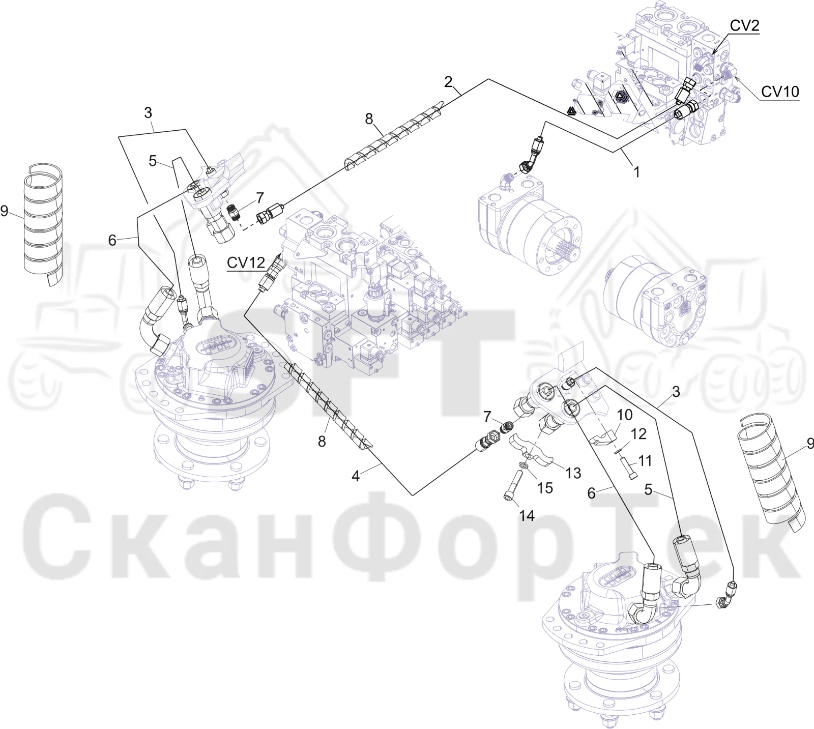 Схема: Подающий ролик