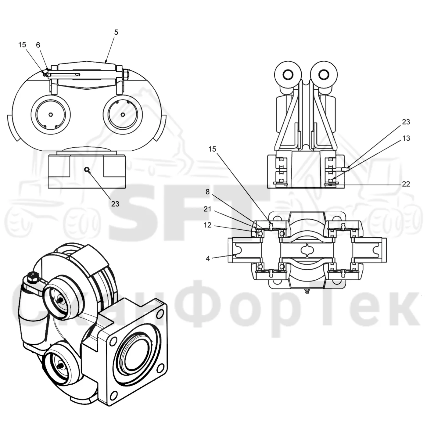 Схема: Guide roller