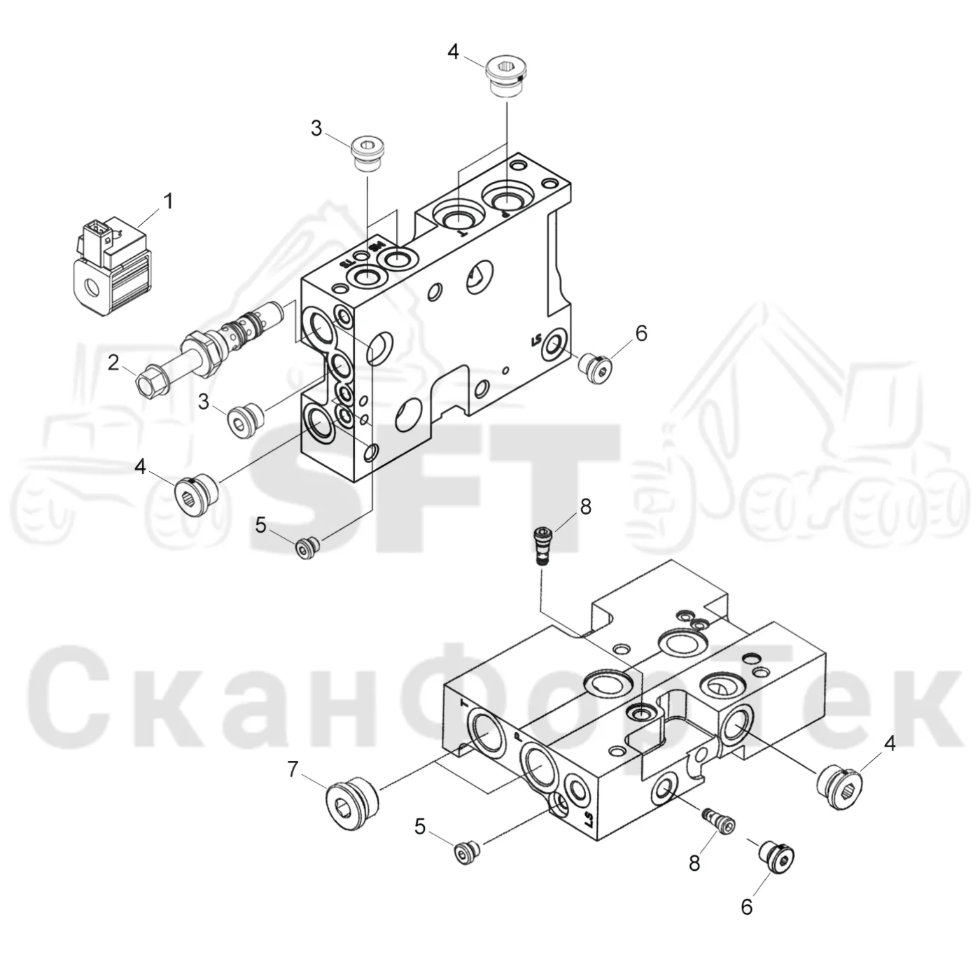 Схема: Впускная секция K220