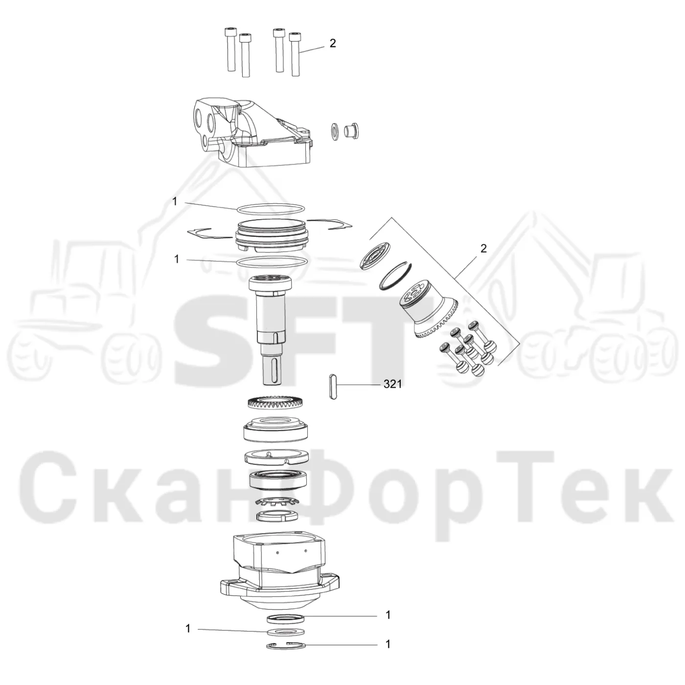 Схема: Saw motor  3172025030-