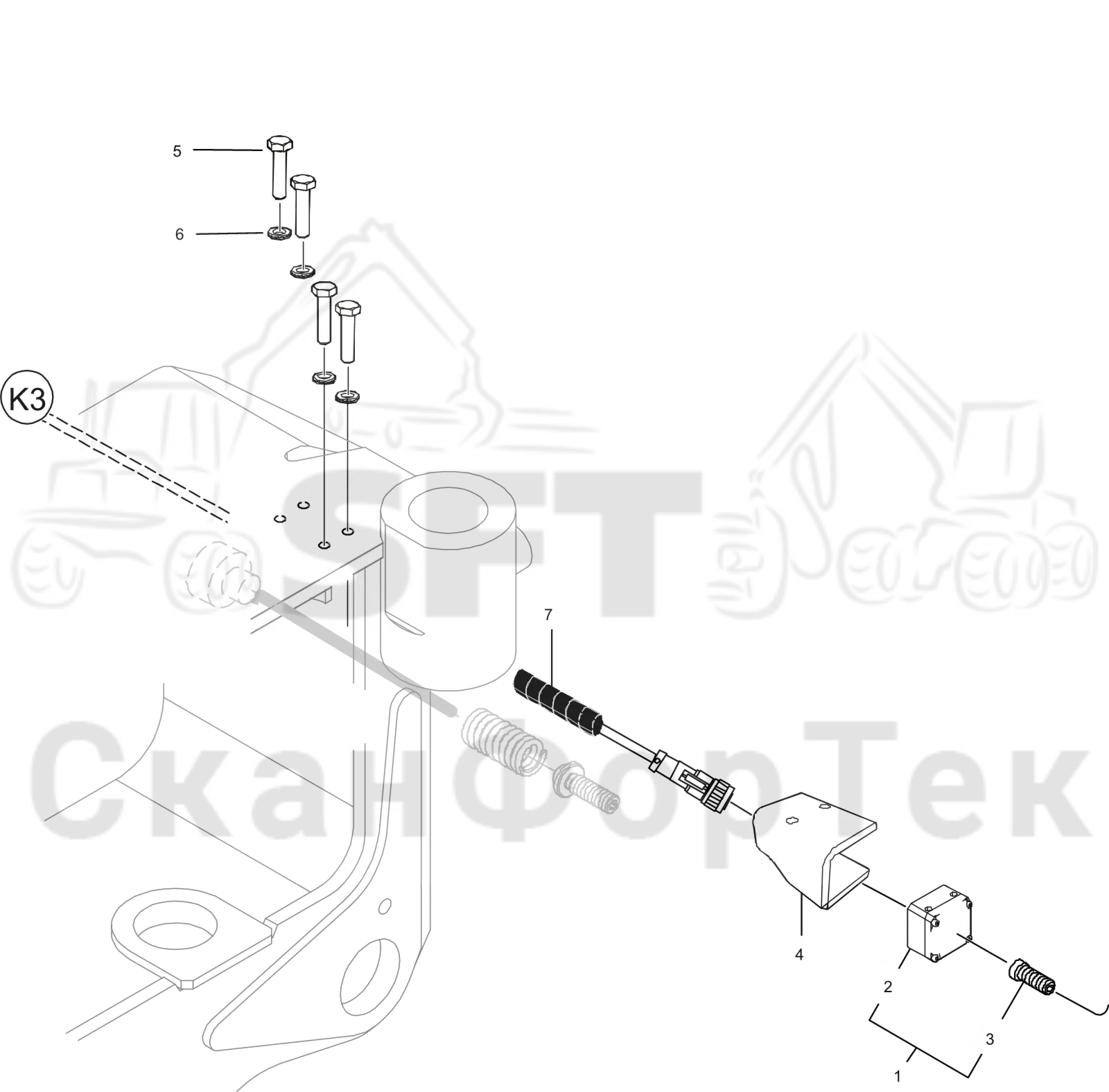 Схема: Датчик 3172020051-