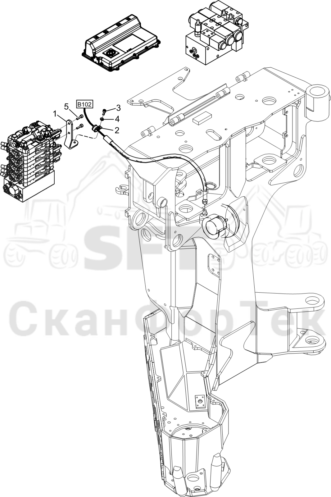 Схема: Комплект электрооборудования