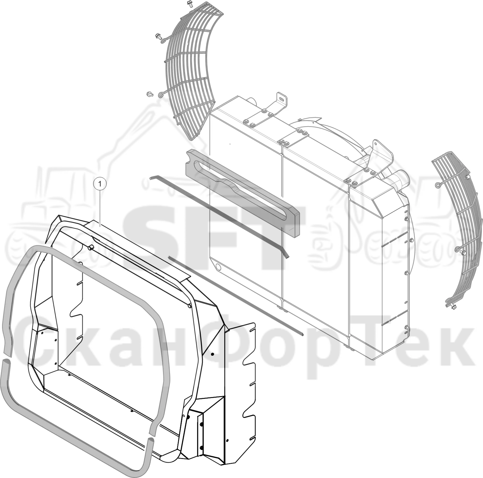 Схема: Крышка