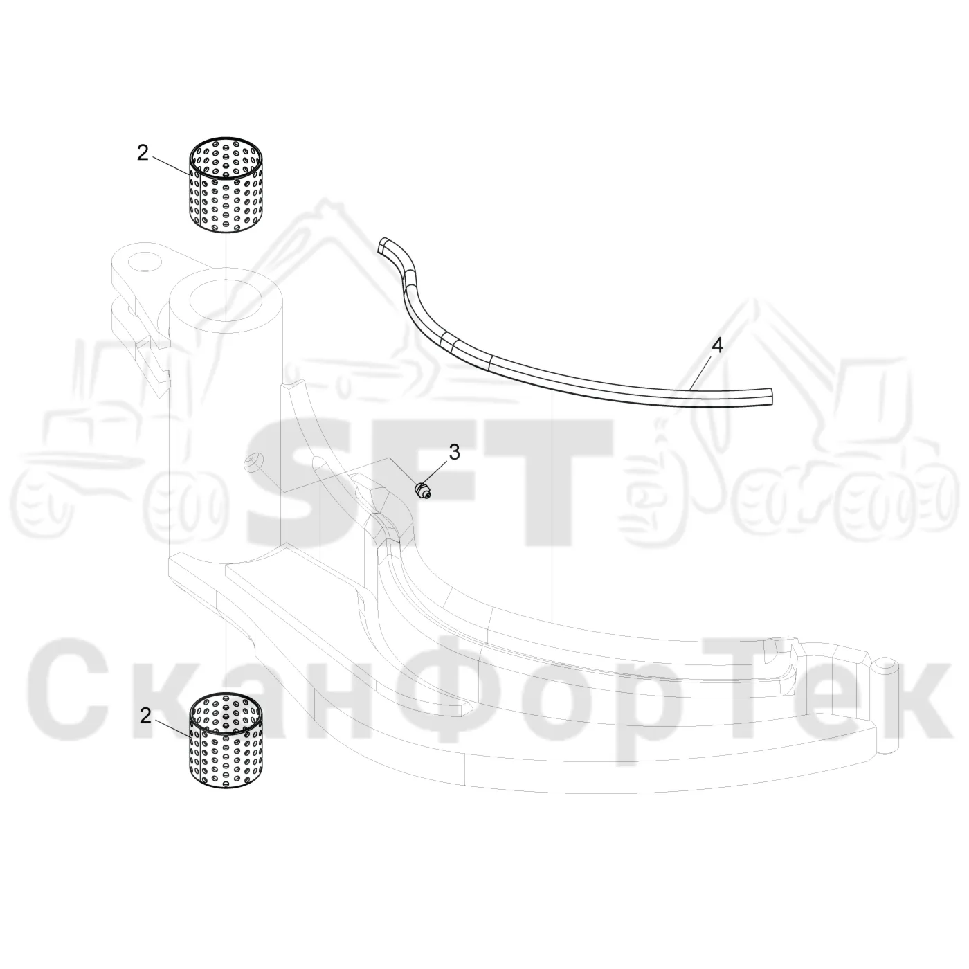 Схема: Сучкорезный нож