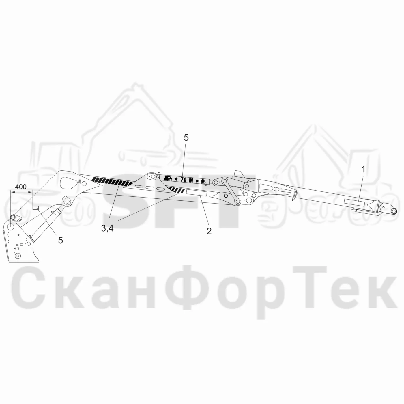 Схема: Комплект бирок