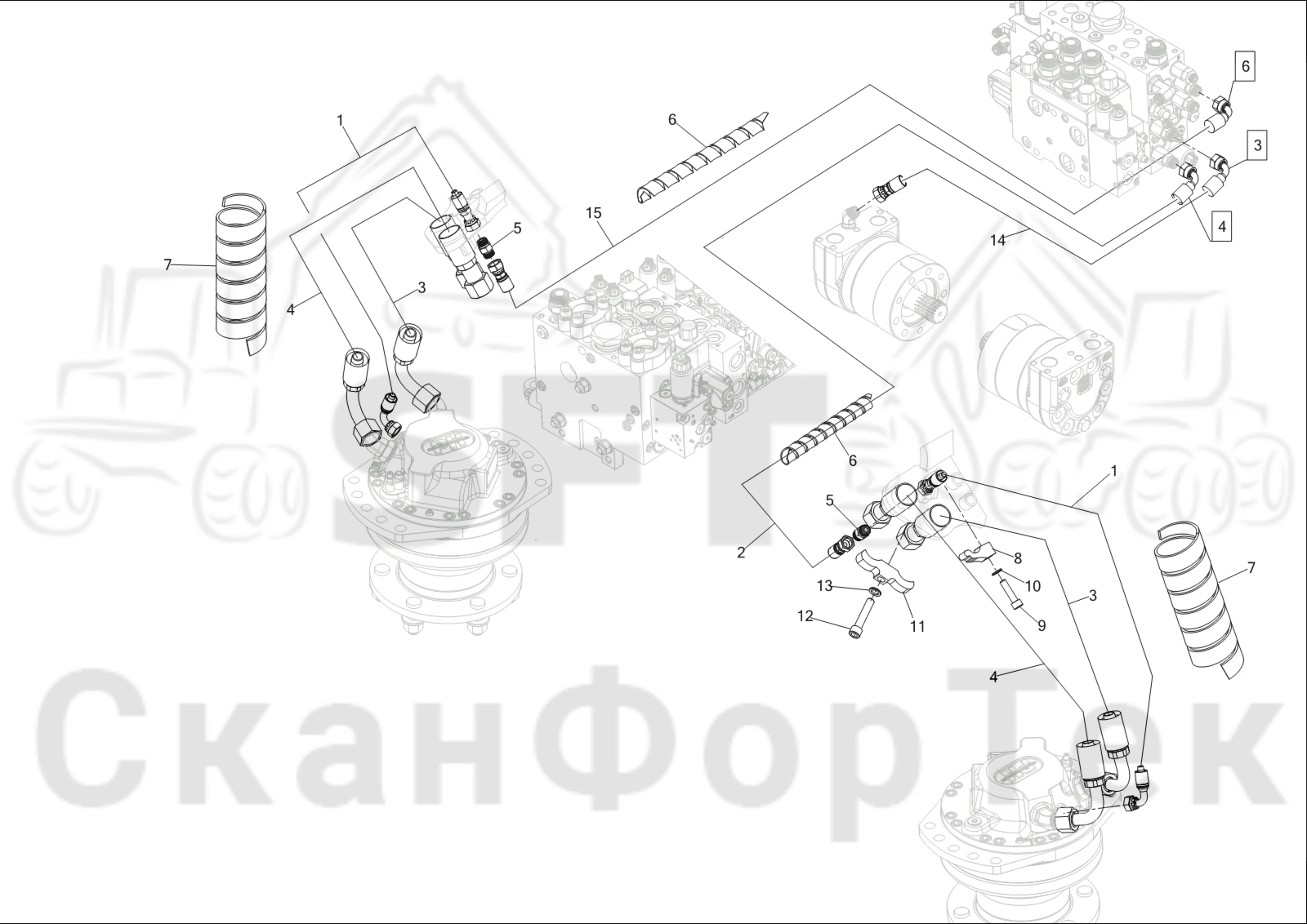 Схема: Подающий ролик