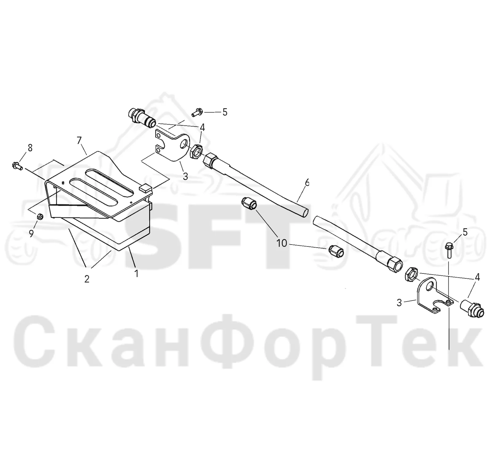 Схема: Electric kit Silvatec