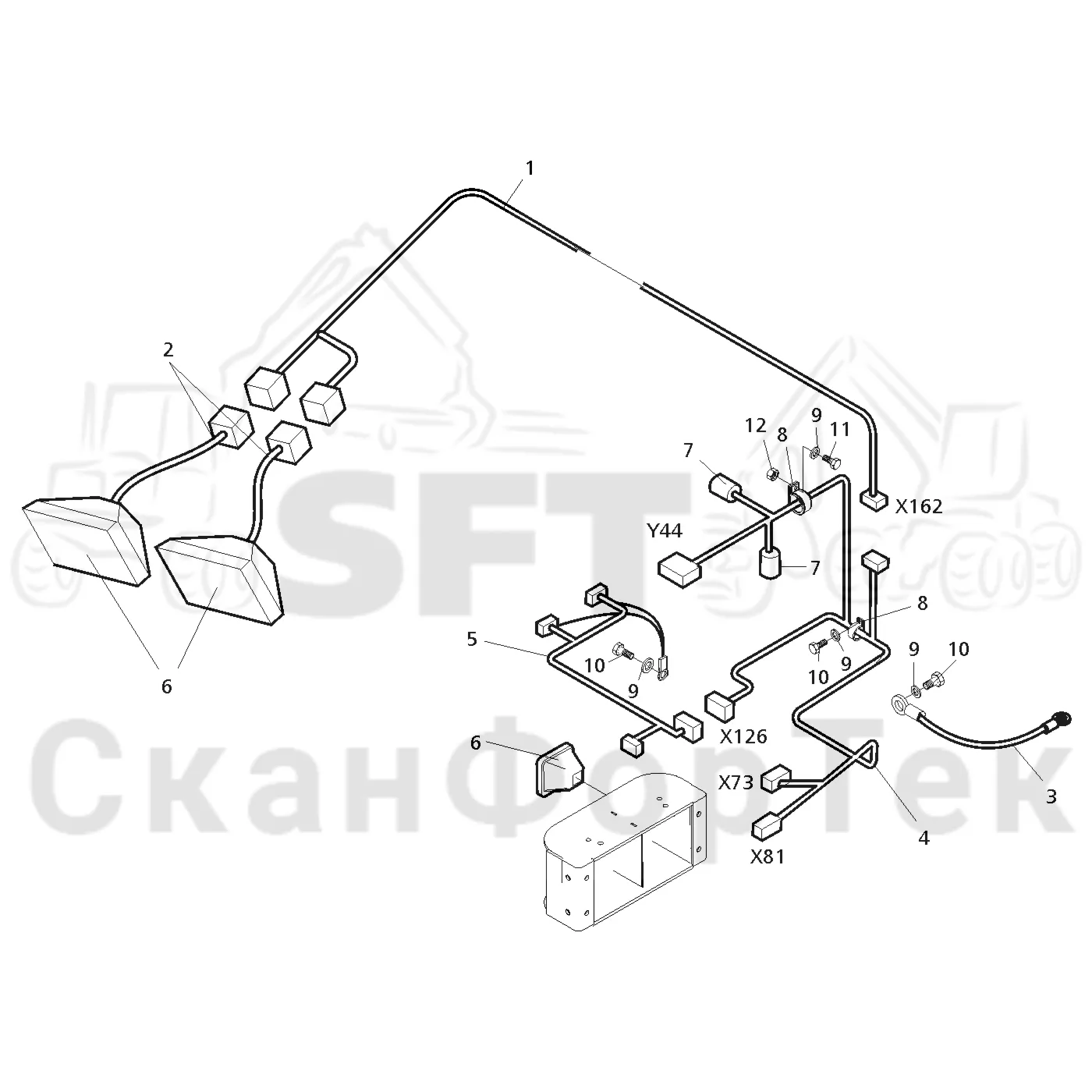 Схема: CRH 16