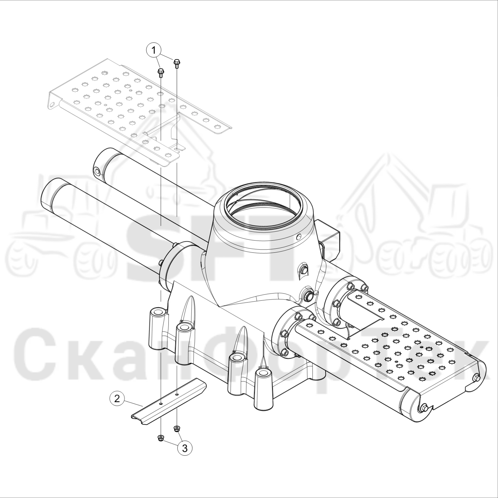 Схема: Рабочая платформа