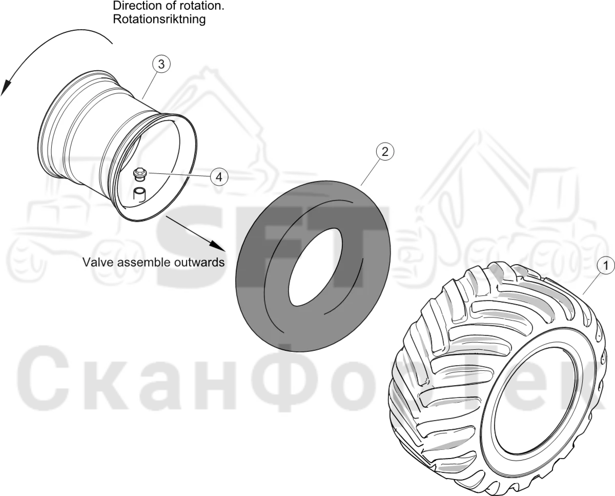 Схема: Nokian 710/40-22,​5 FK TRS 2