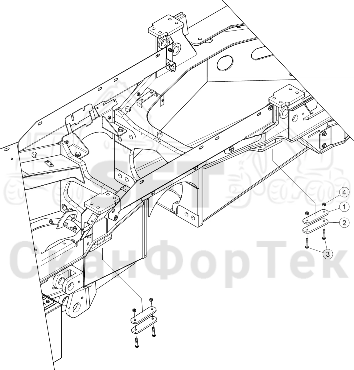Схема: Стопор
