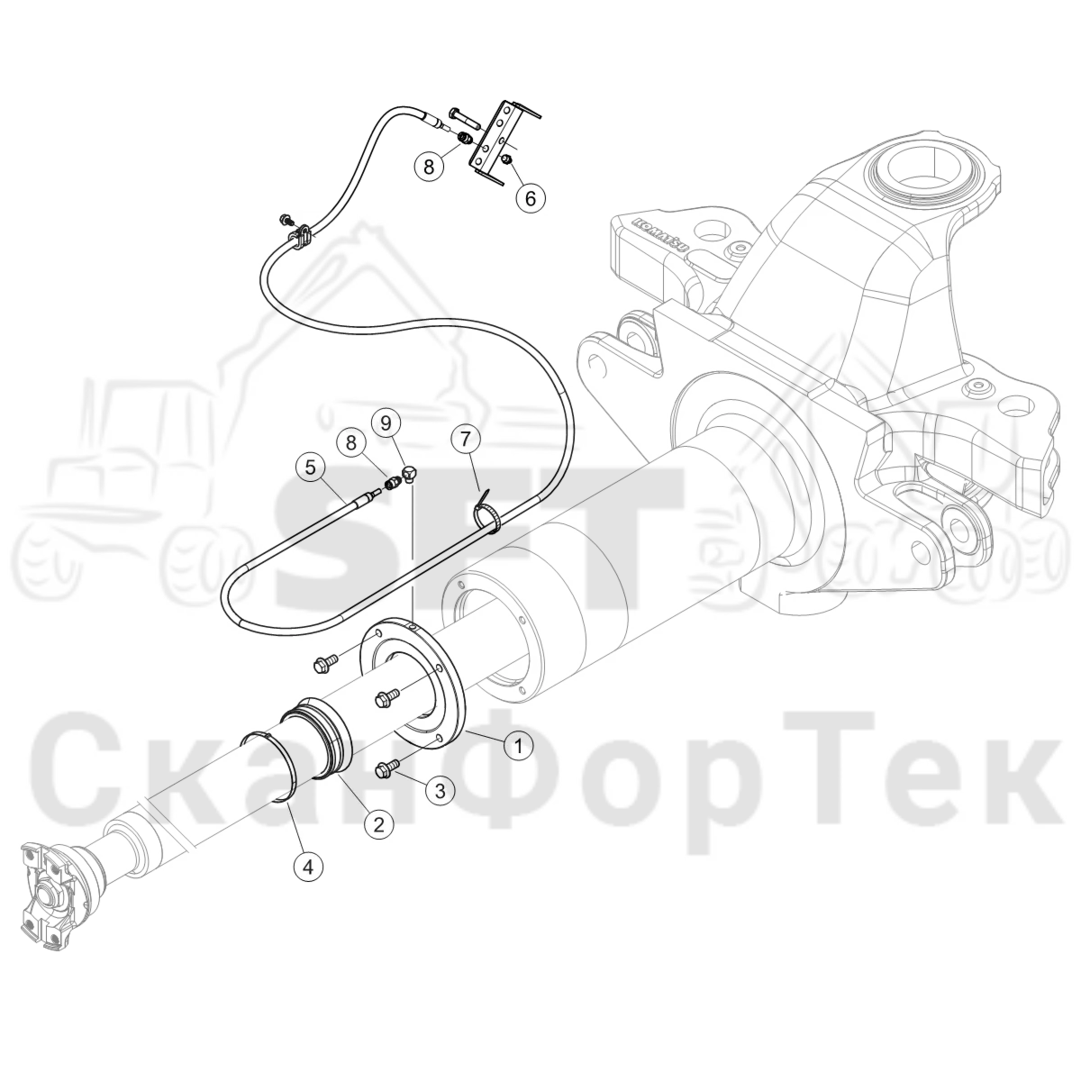 Схема: Уплотнение -250