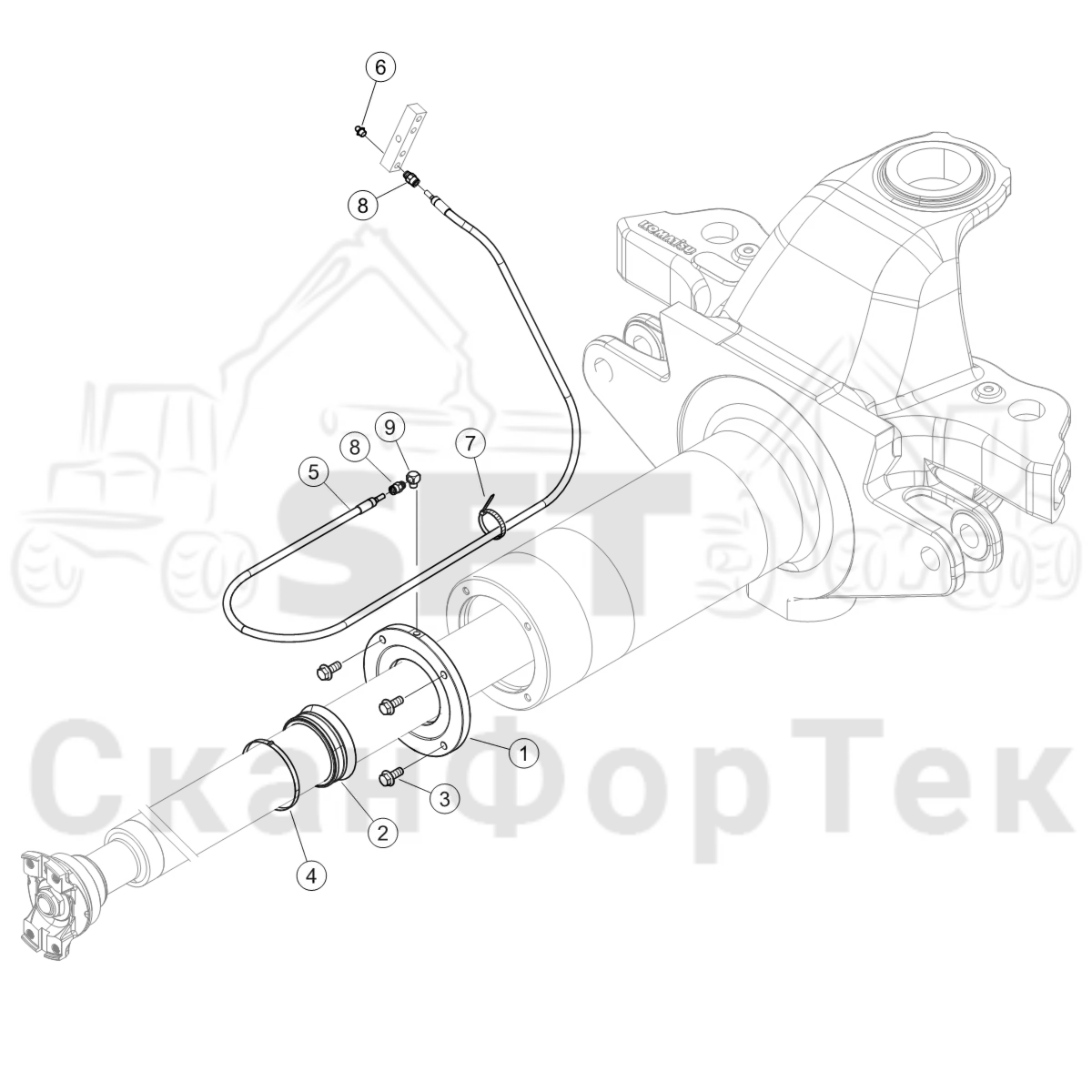 Схема: Уплотнение