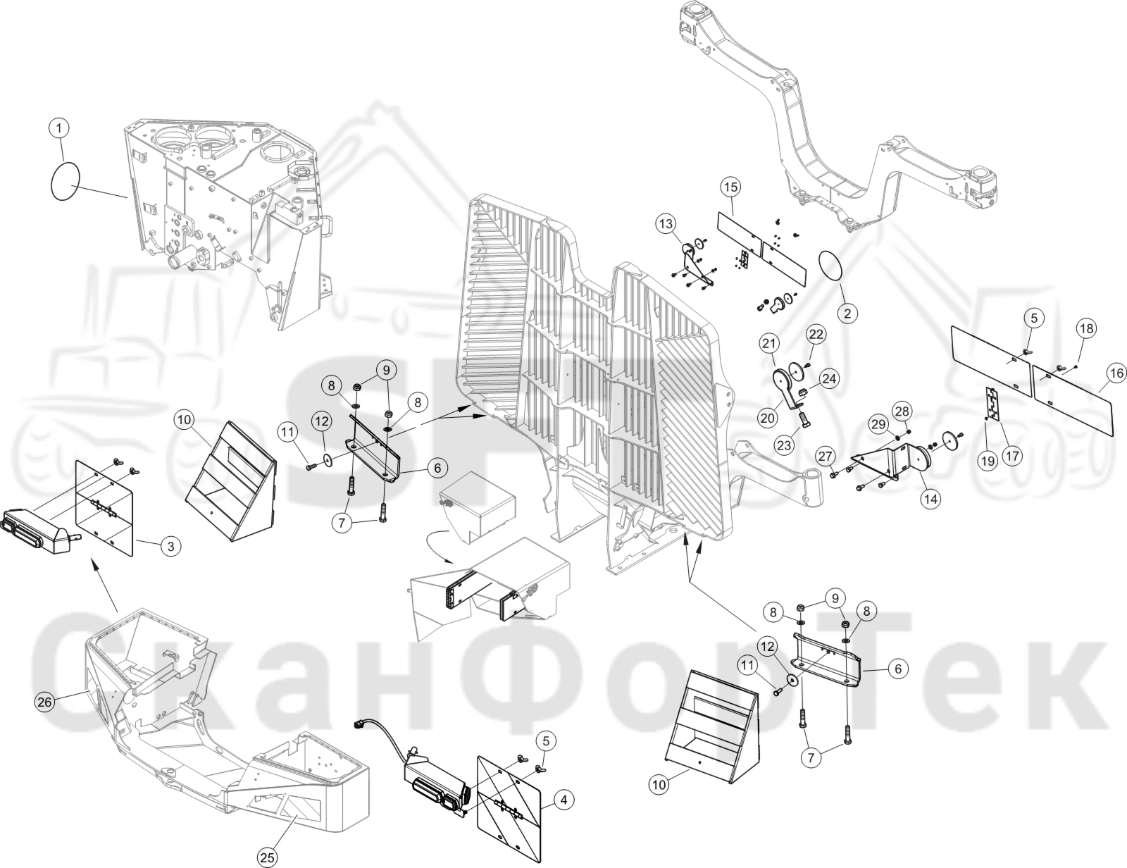 Схема: Германия TX