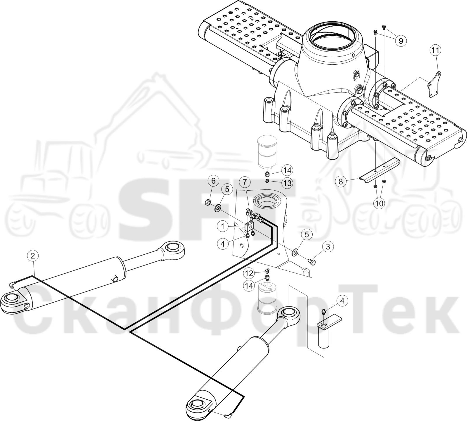 Схема: Смазка