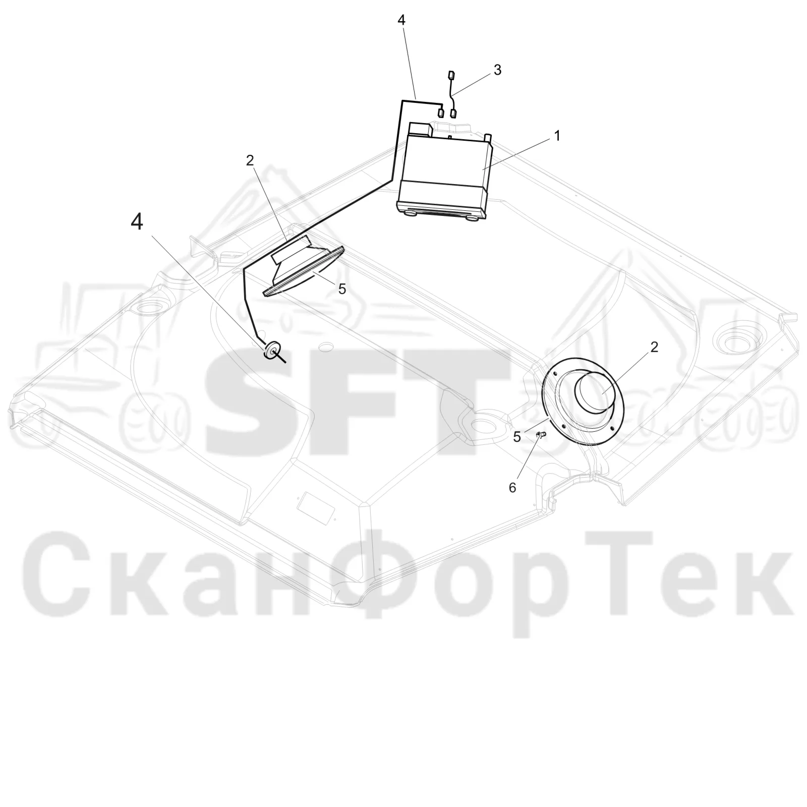 Схема: Комплект радиоприемника  8350000381-