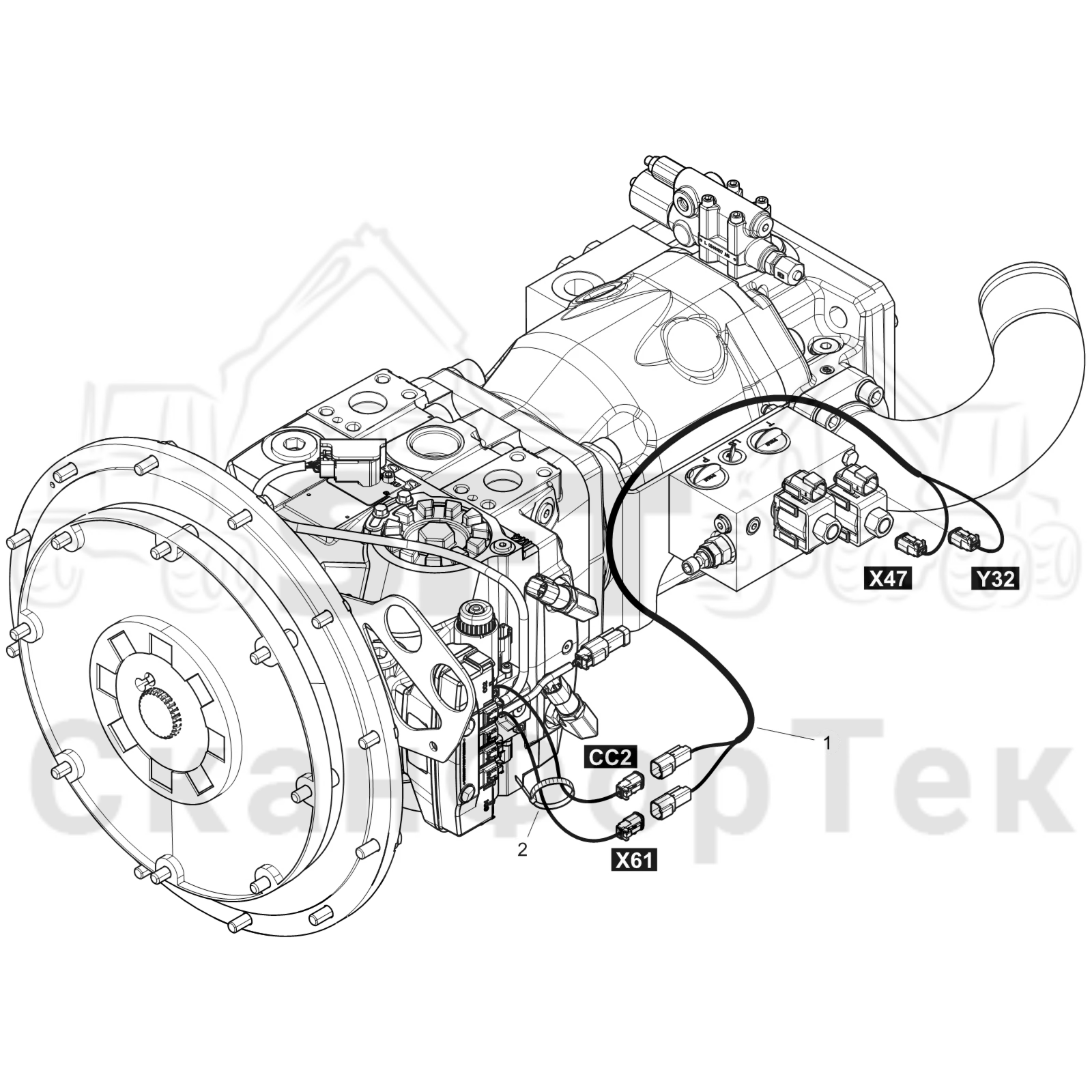 Схема: Комплект электрооборудования