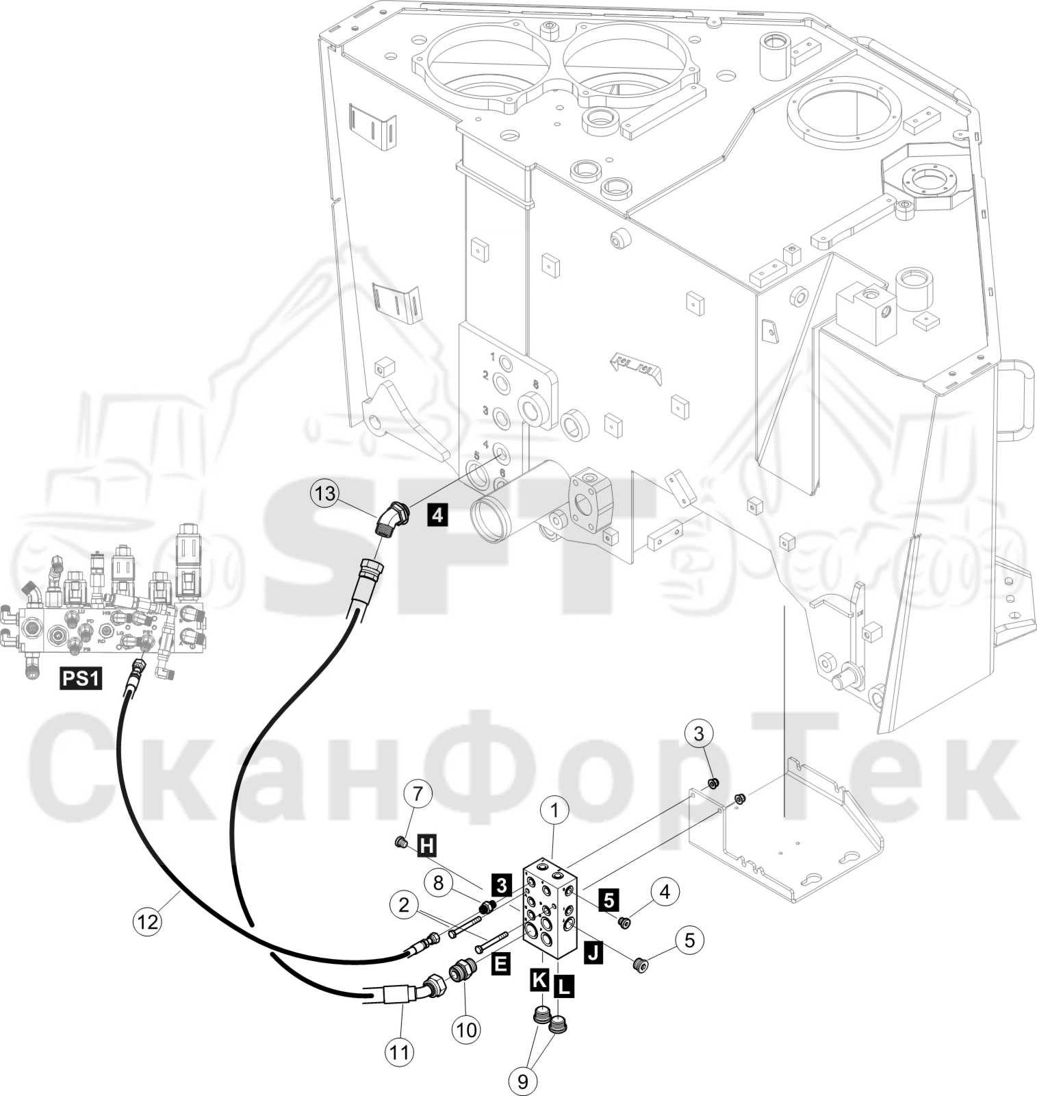 Схема: Блок
