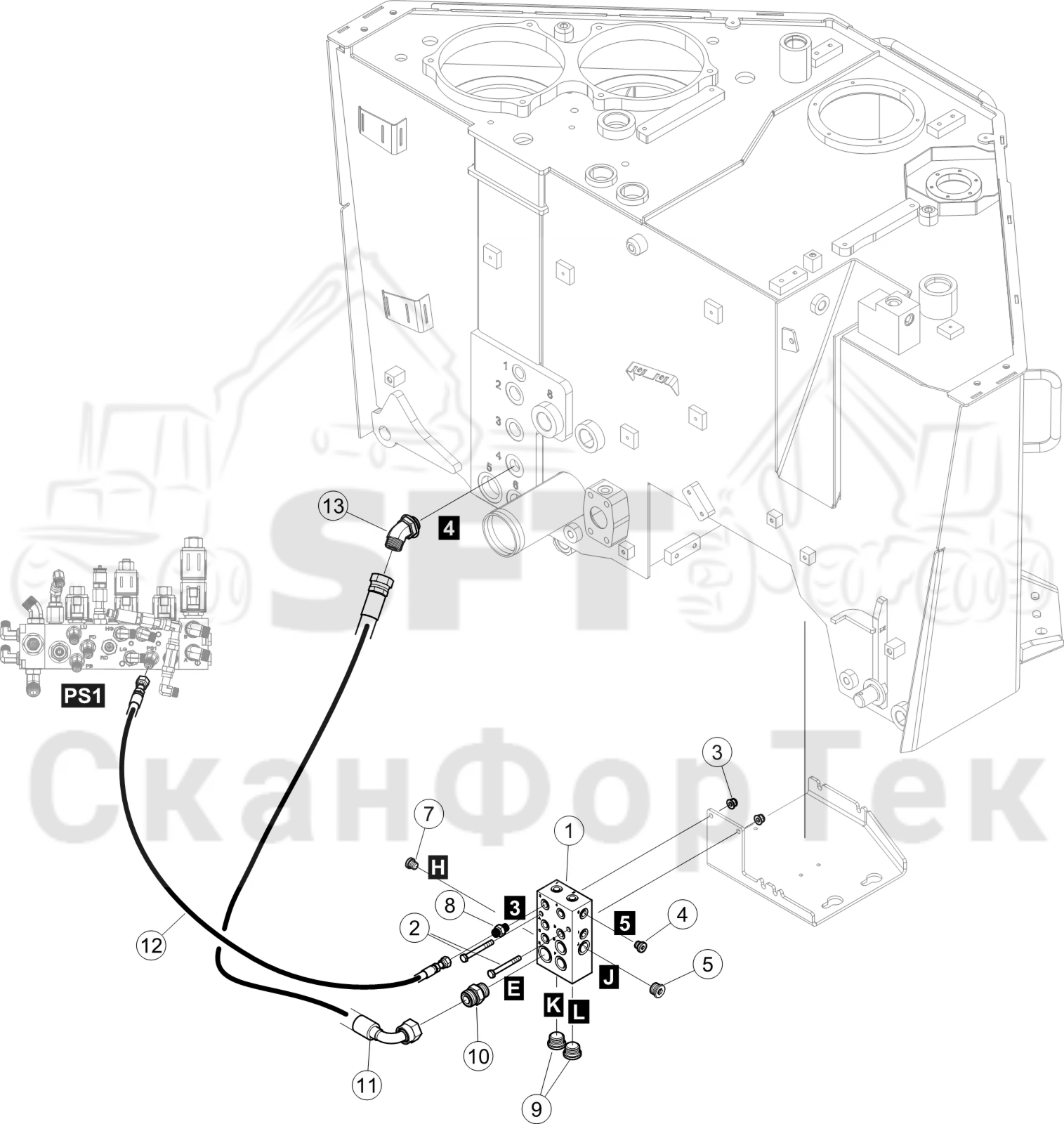 Схема: Блок SmartFlow