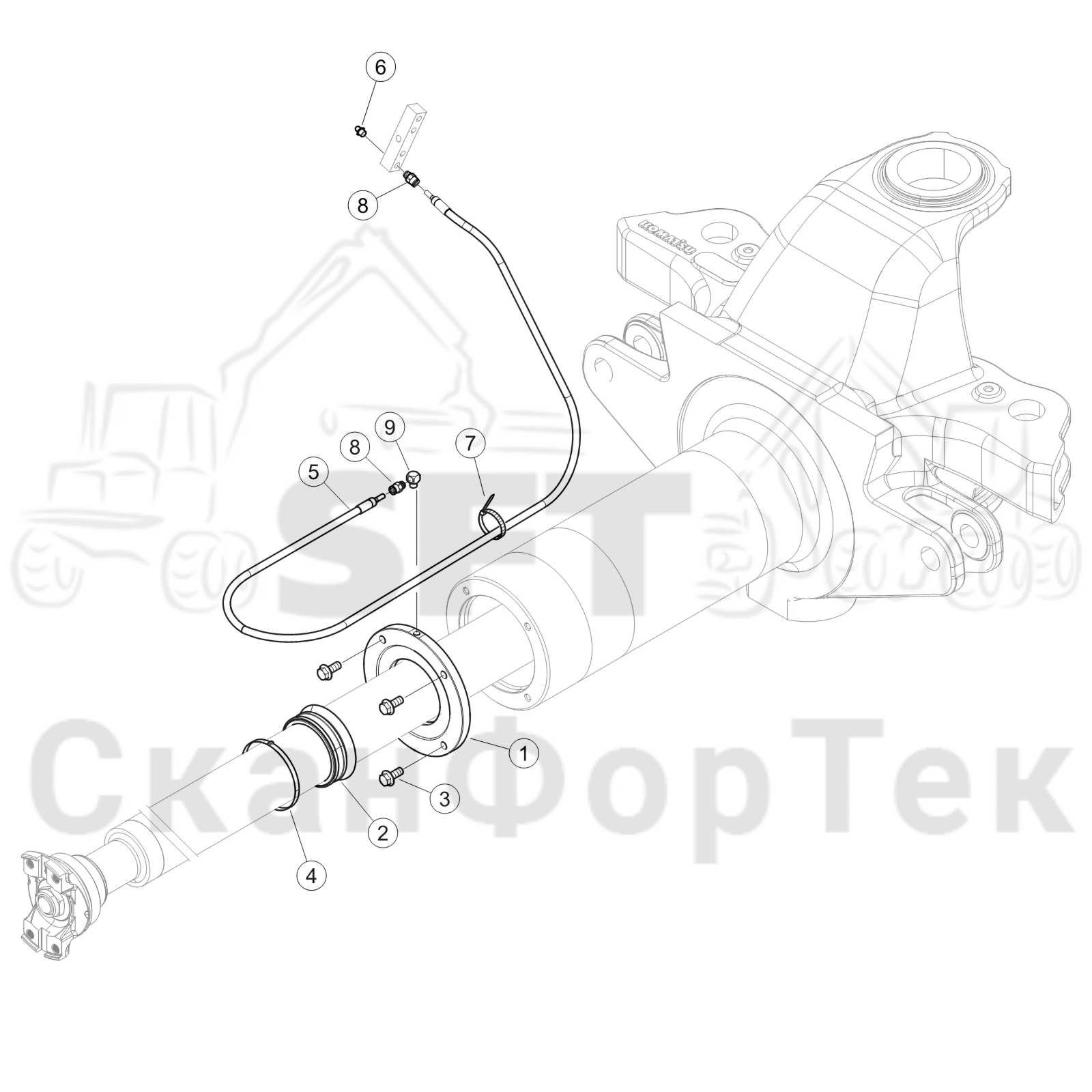 Схема: Уплотнение