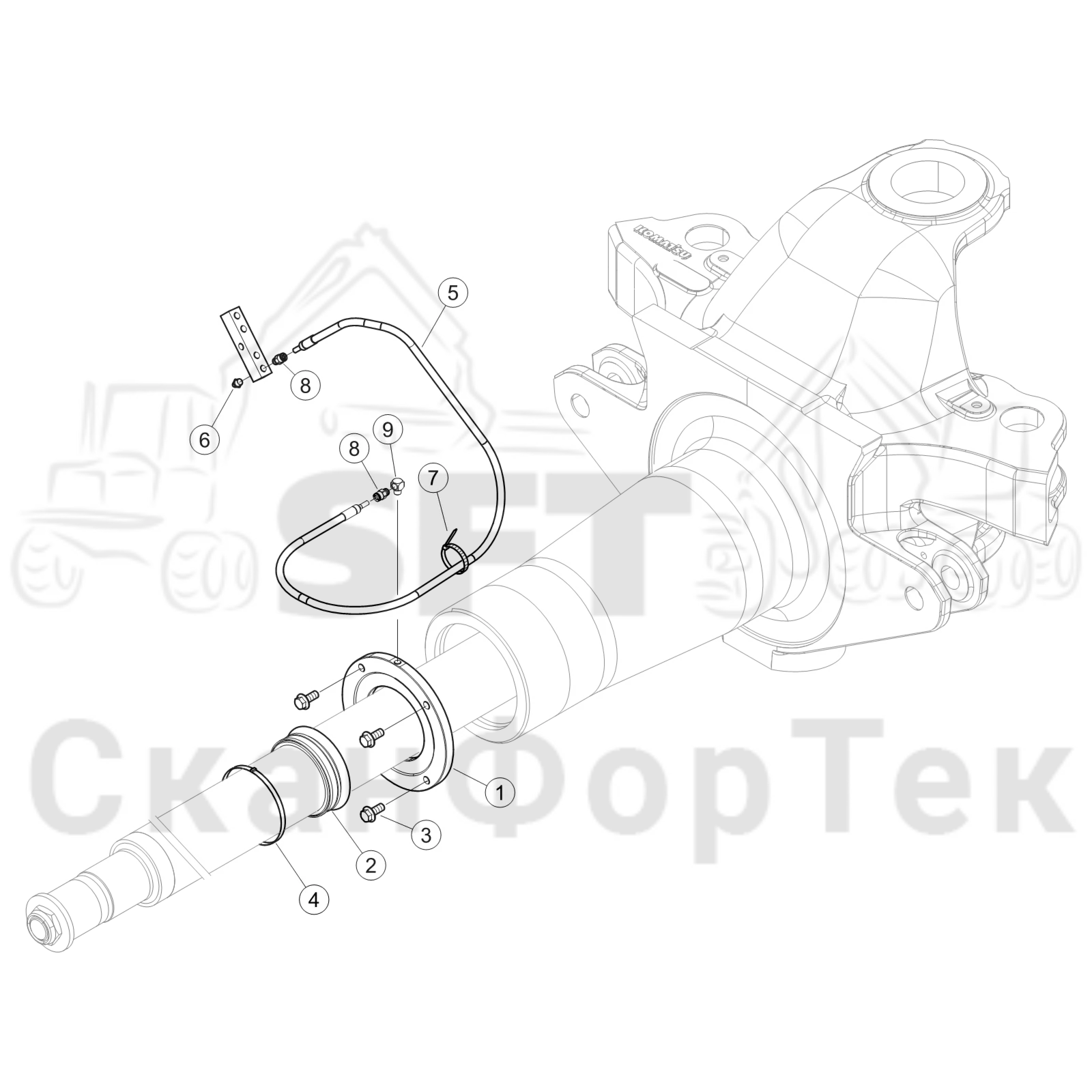Схема: Уплотнение